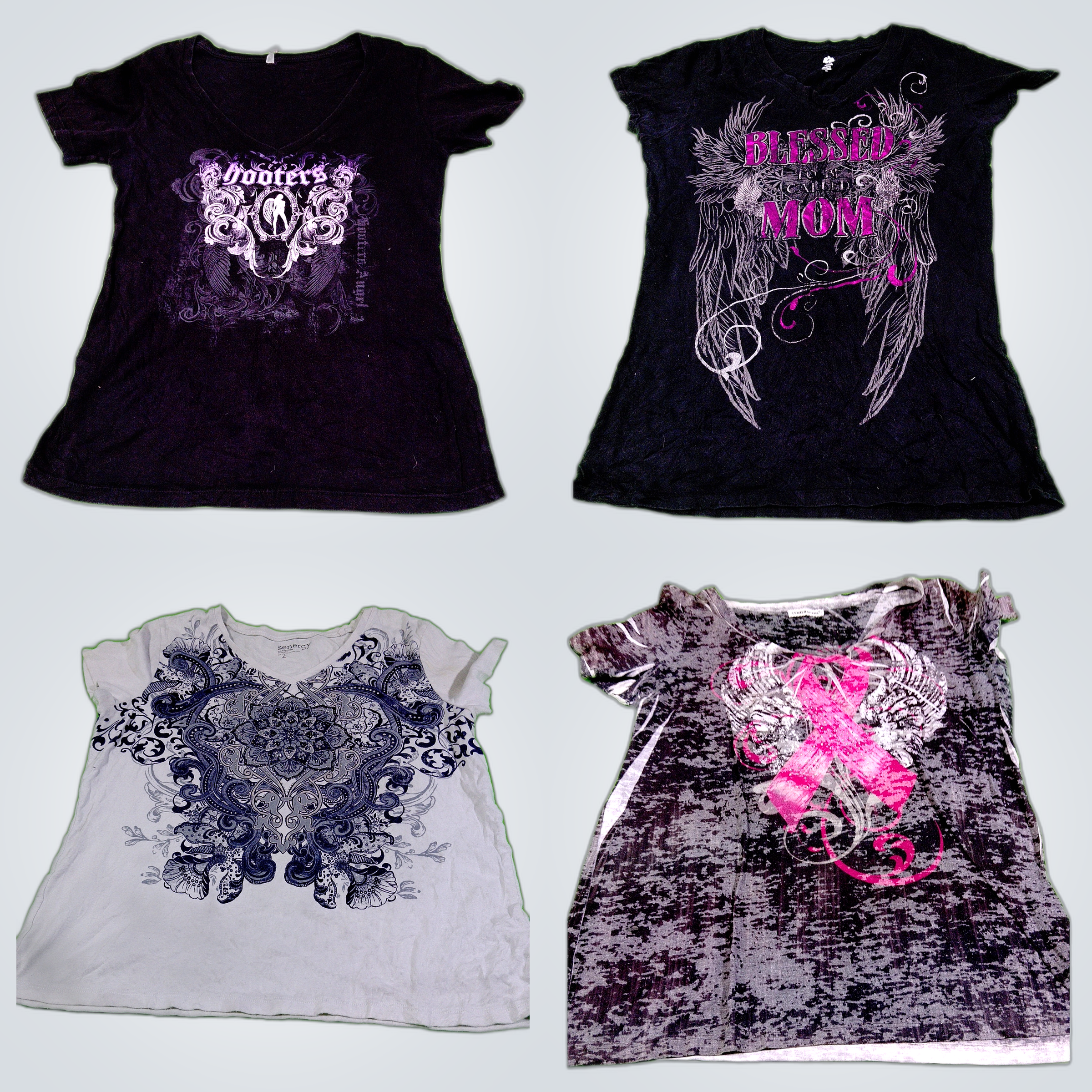 Top Brands T-Shirt Bundle: NFL, Aeropostale, Hard ..