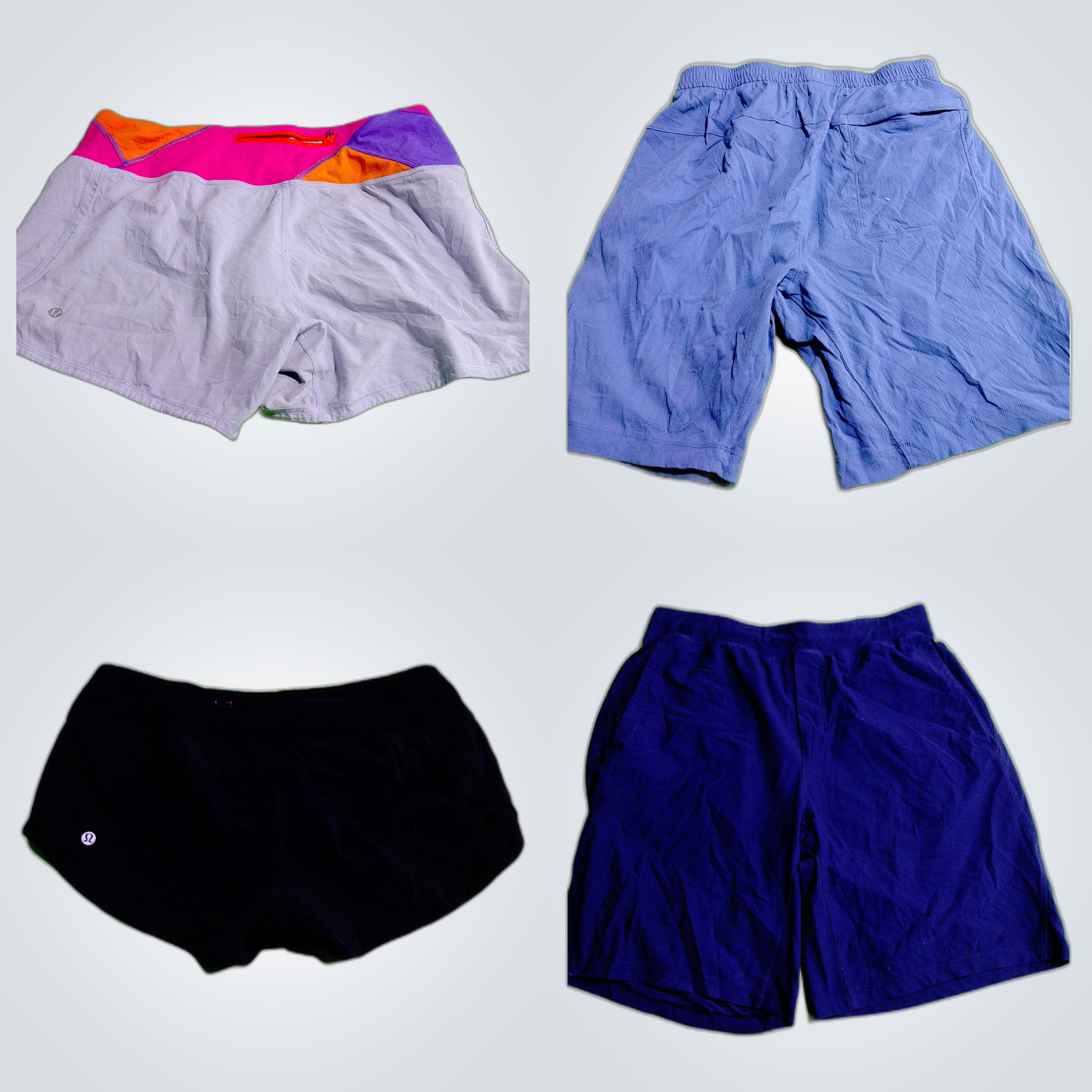 Lululemon Nylon Shorts 10-Pack Bundle - Assorted C..