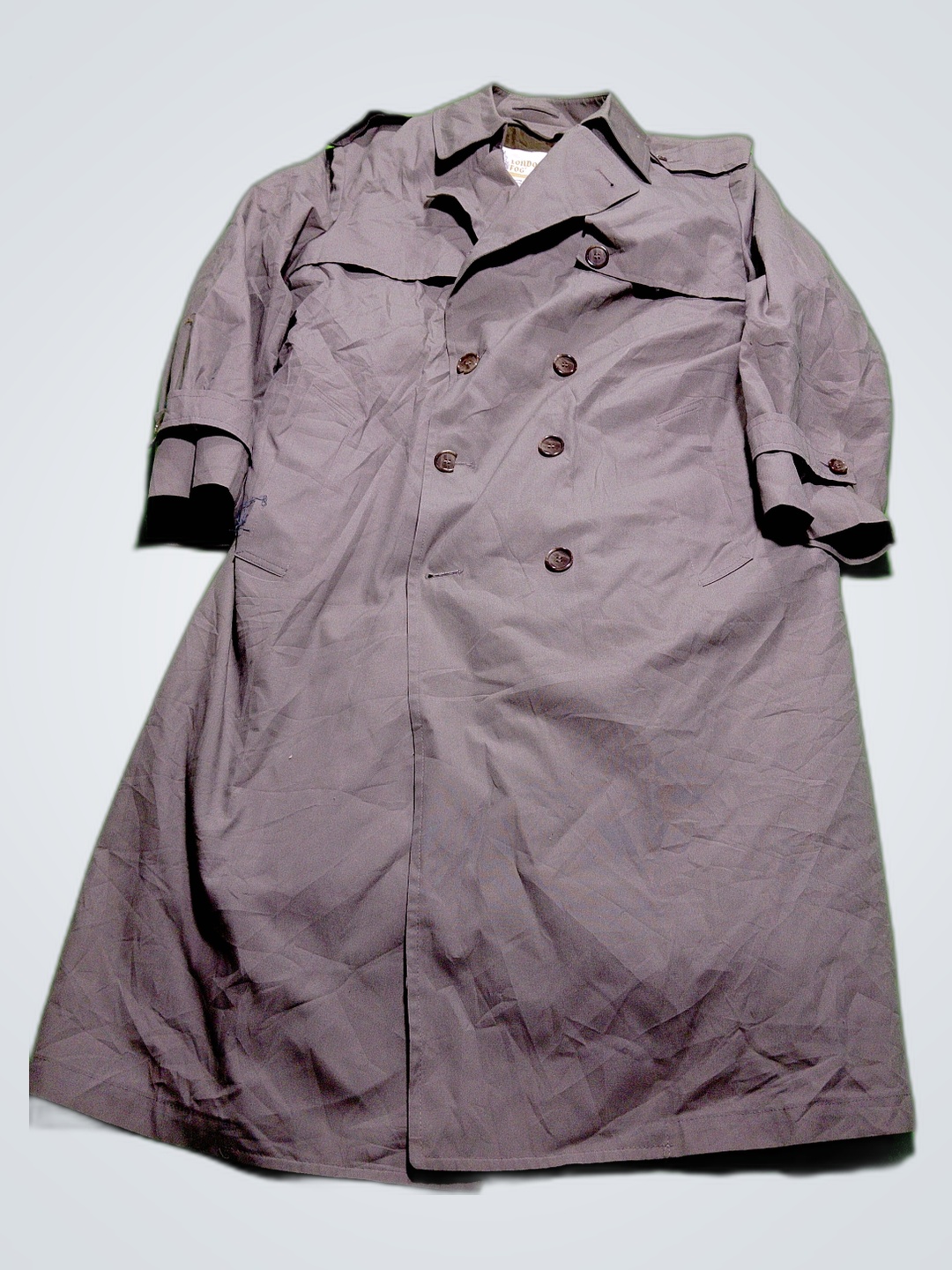 Trench Coat Grigio London Fog