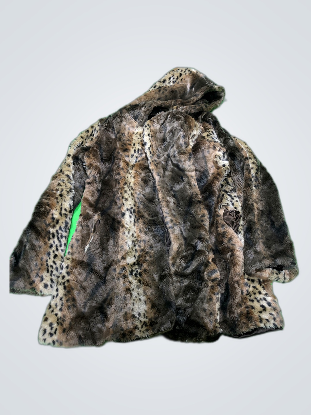 HawkkEE & Co. Fur Hooded Coat