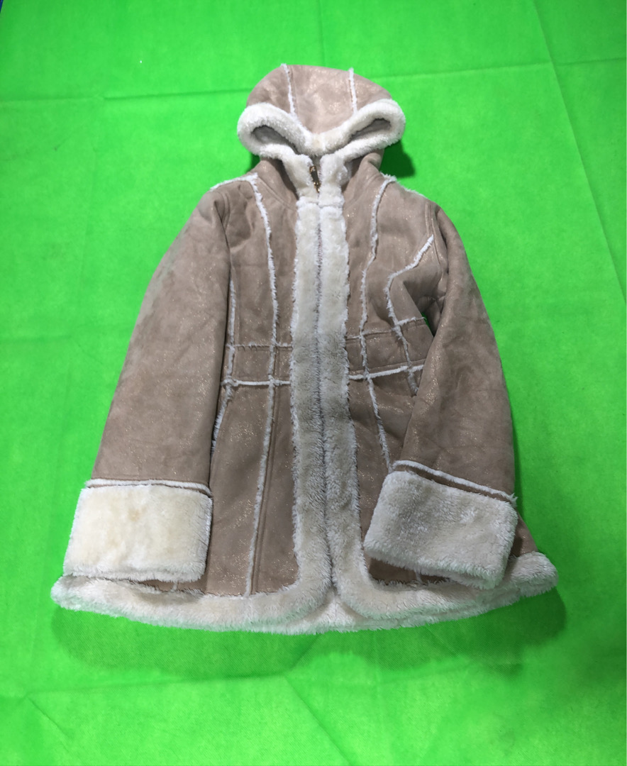 Hawke & Co Fur Trimmed Hooded Jacket