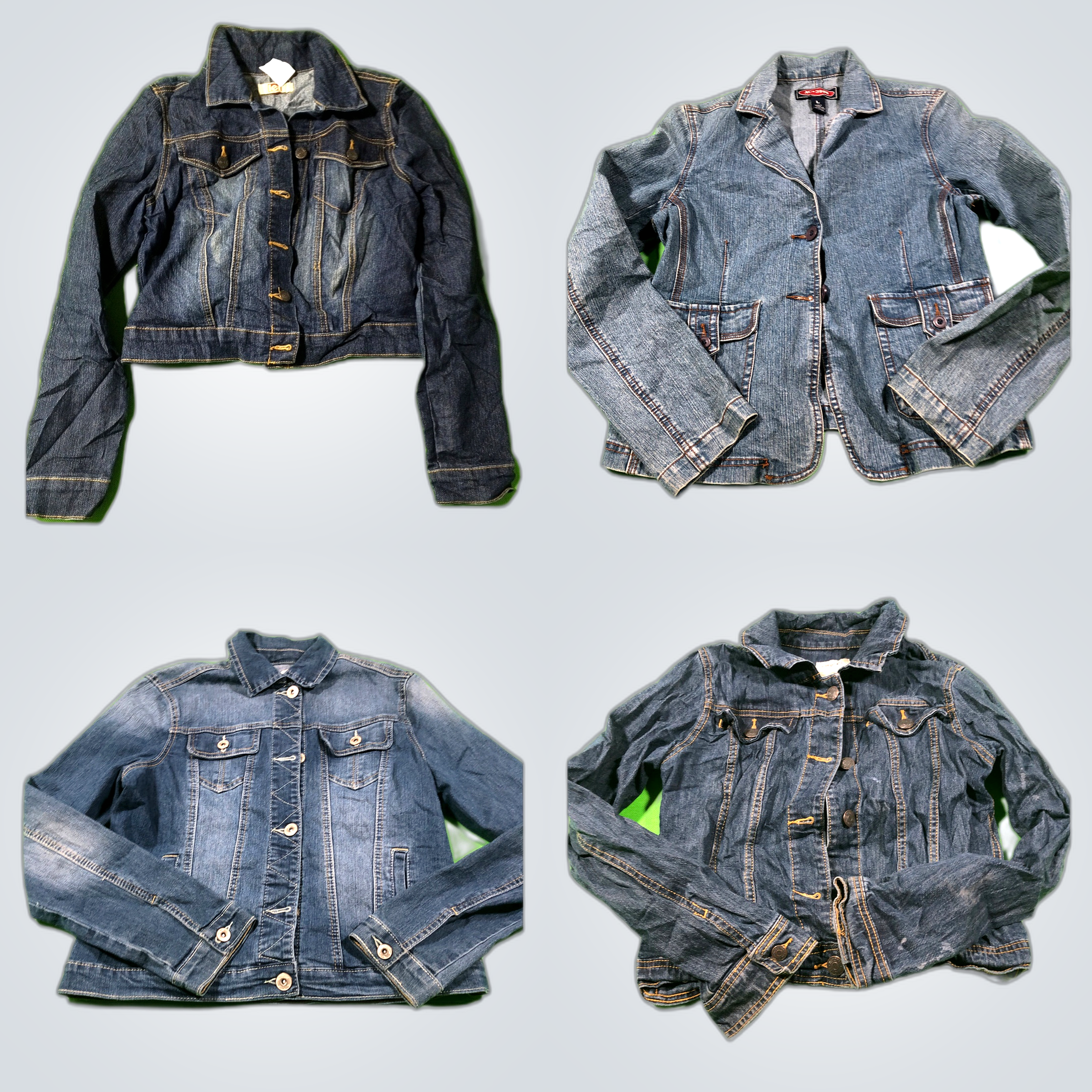 Y2Kデニムジャケット