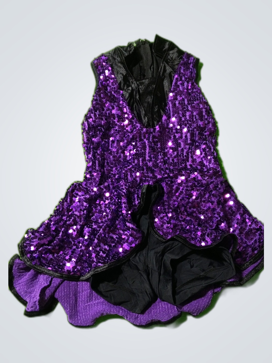 Purple Sequin Vest