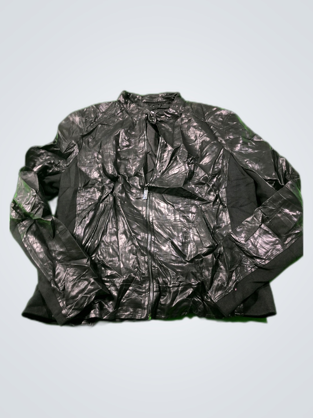 Kenneth Cole Black Leather Jacket