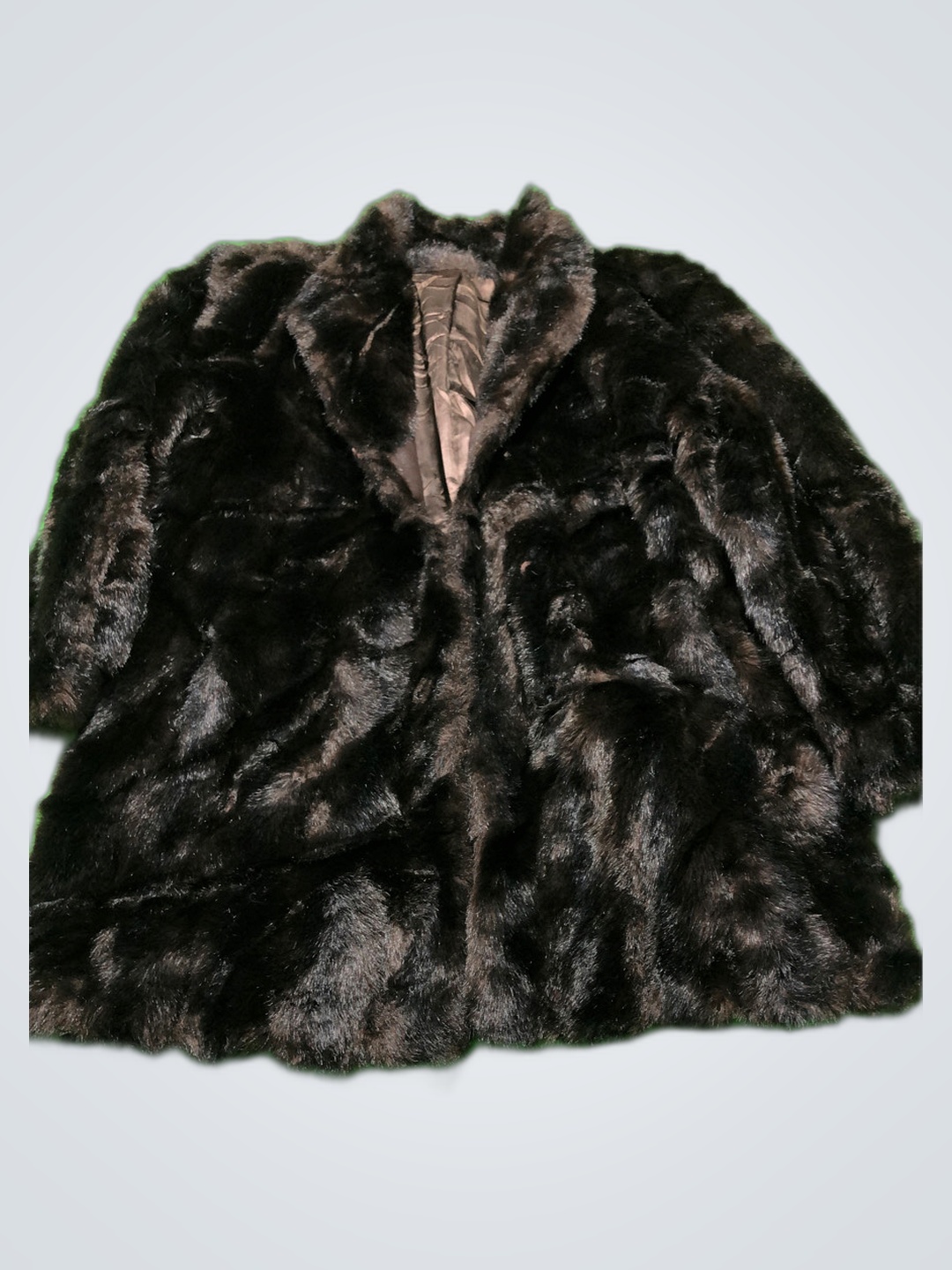 Unbranded Black Fur Coat