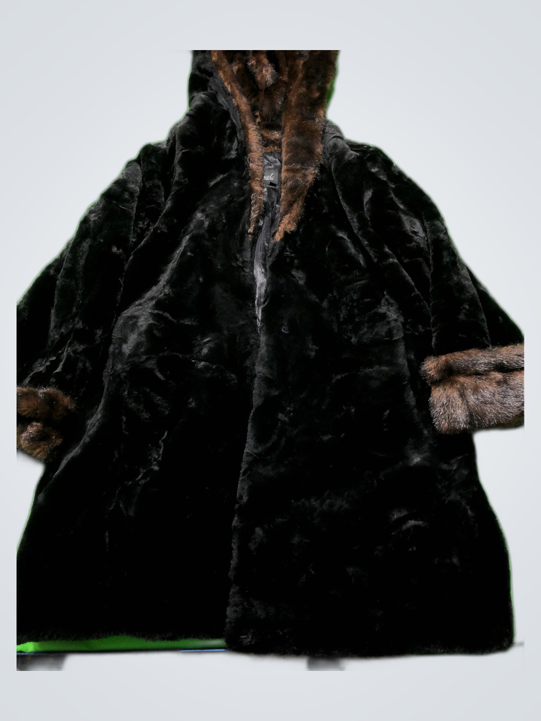 Regal Faux Fur Hooded Coat