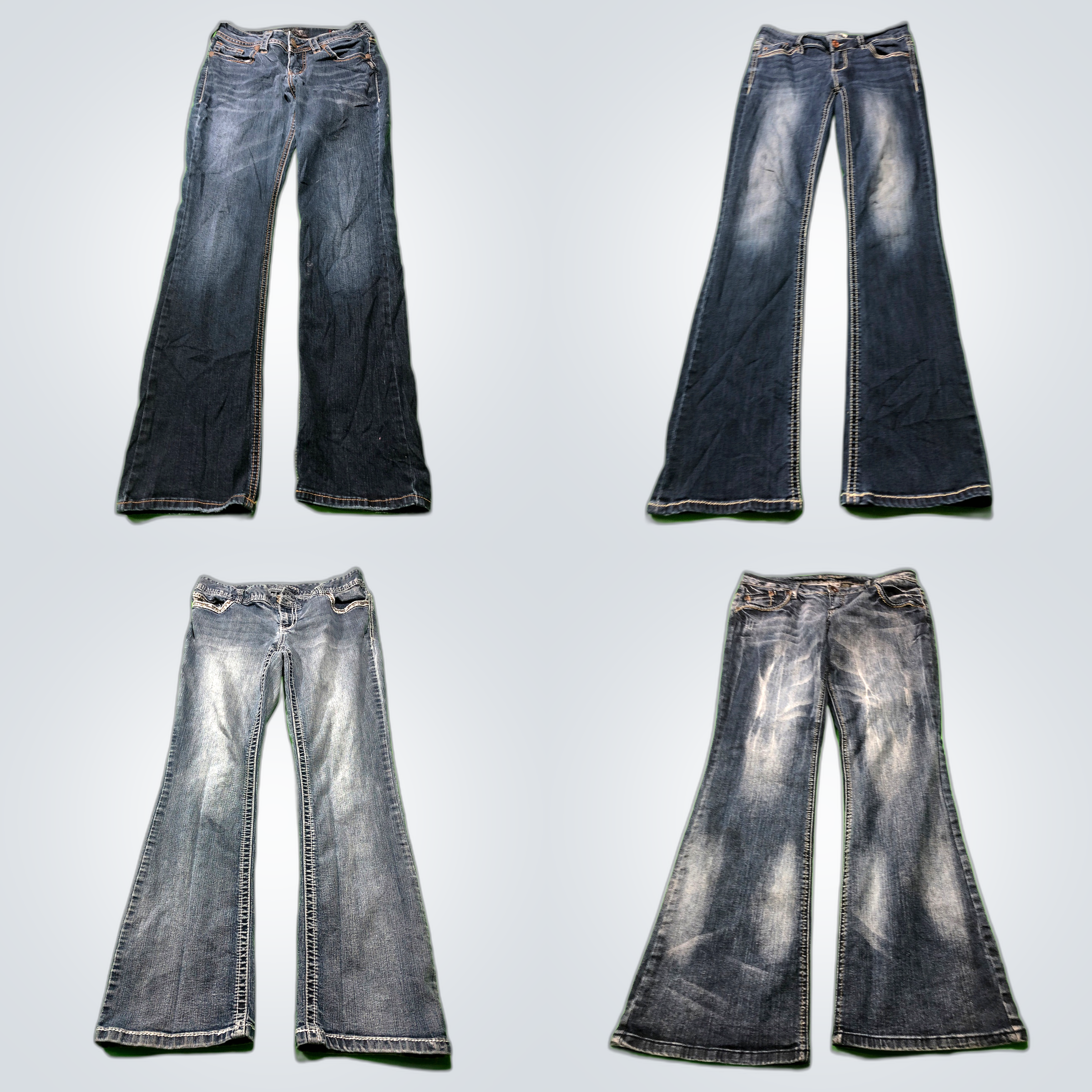 Y2K Flare Bootcut Jeans