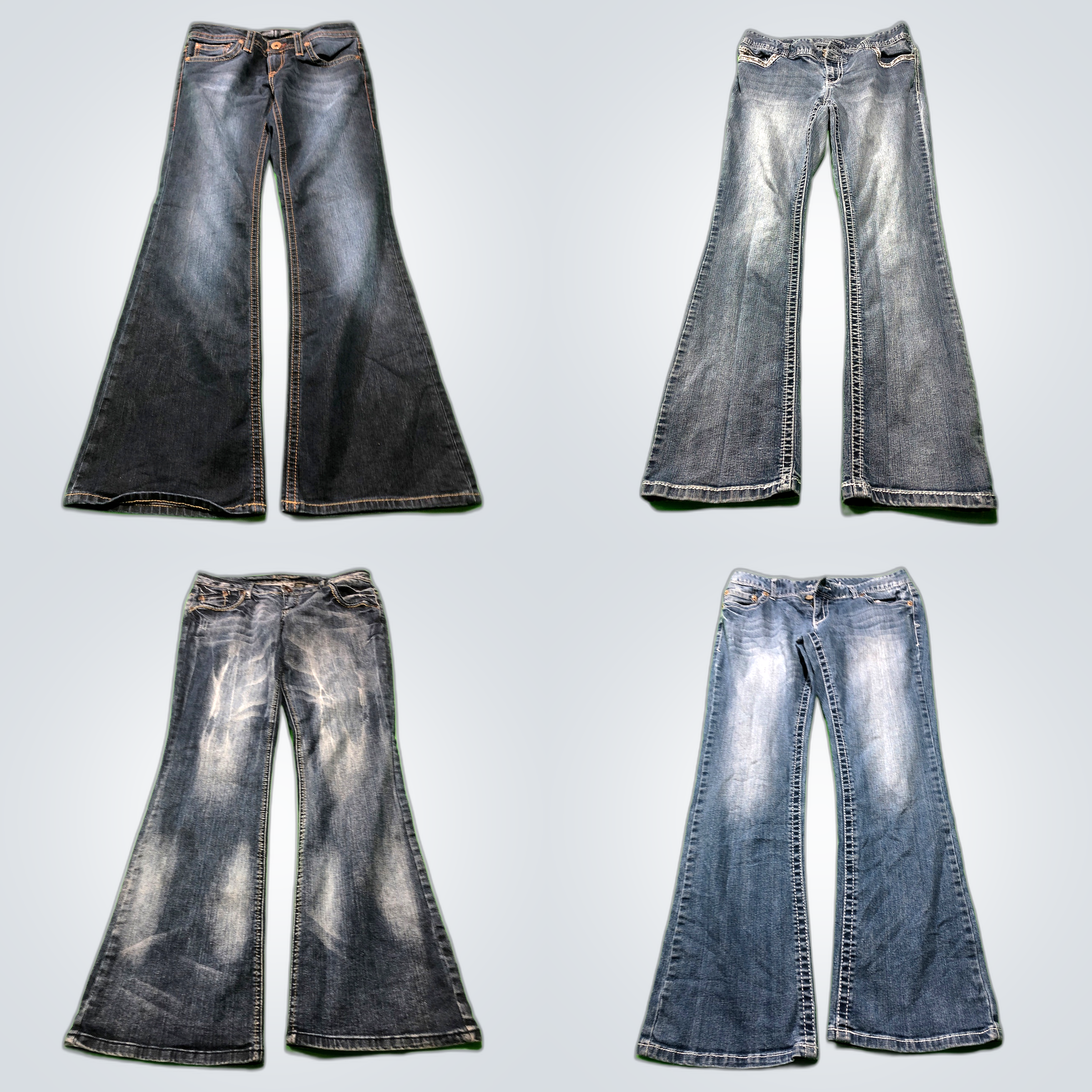 Y2K Flare Jeans Bundle