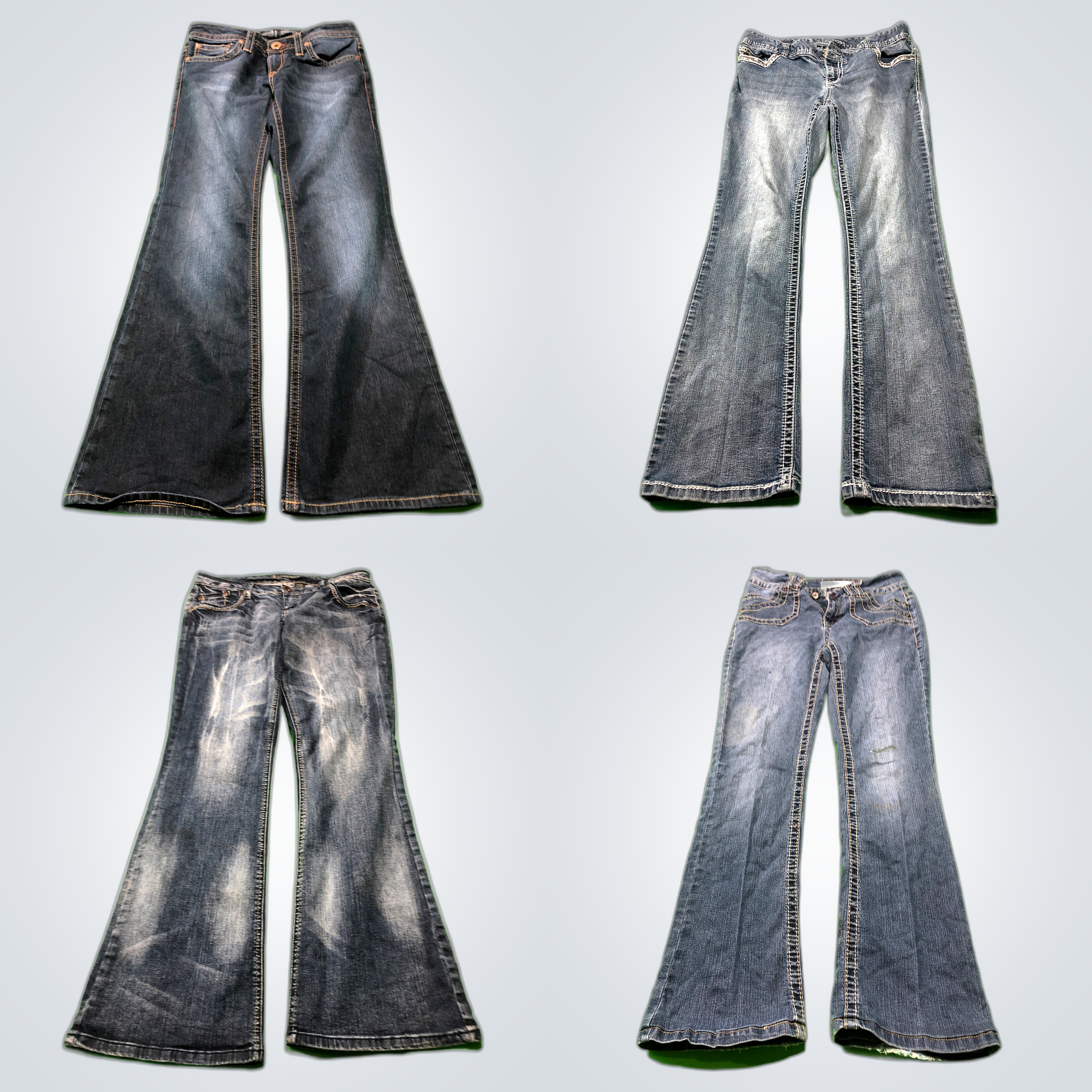 Y2K Flare Jeans Bundle