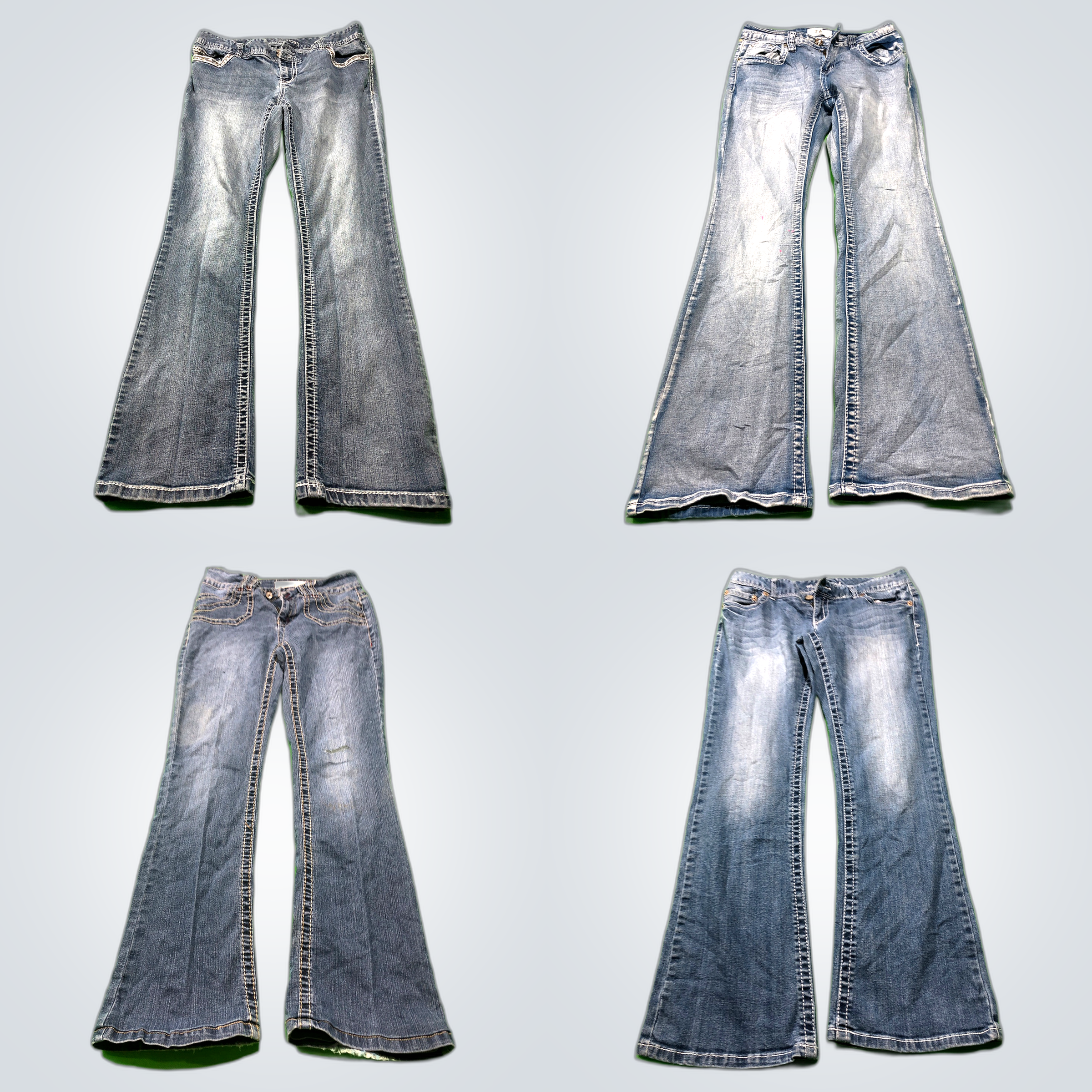 Y2K Flare Bootcut Jeans