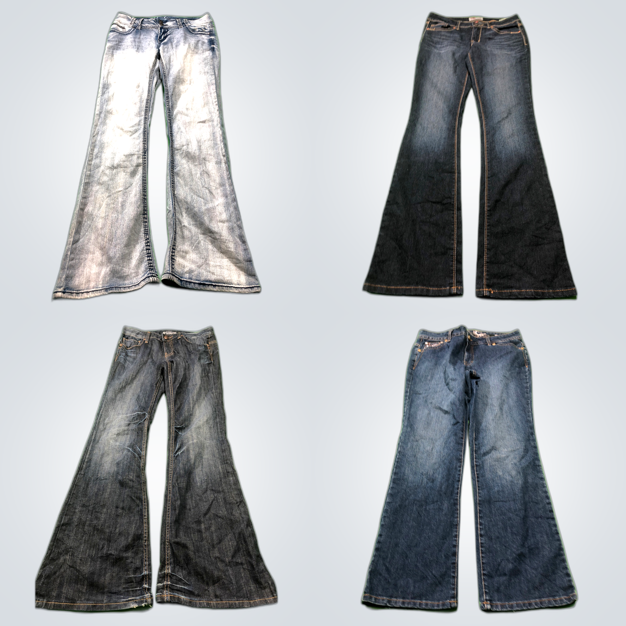 Y2K Flare Bootcut Jeans
