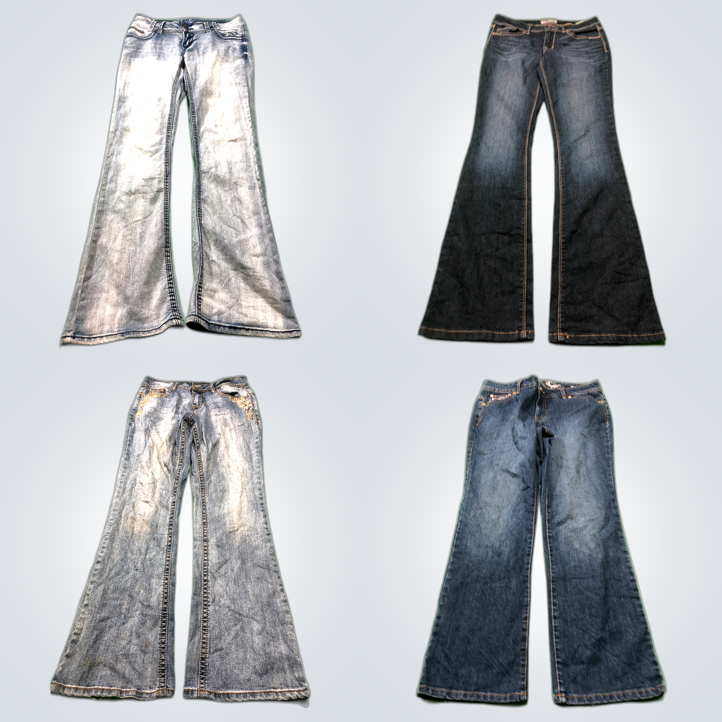 Y2K Flare Bootcut Jeans