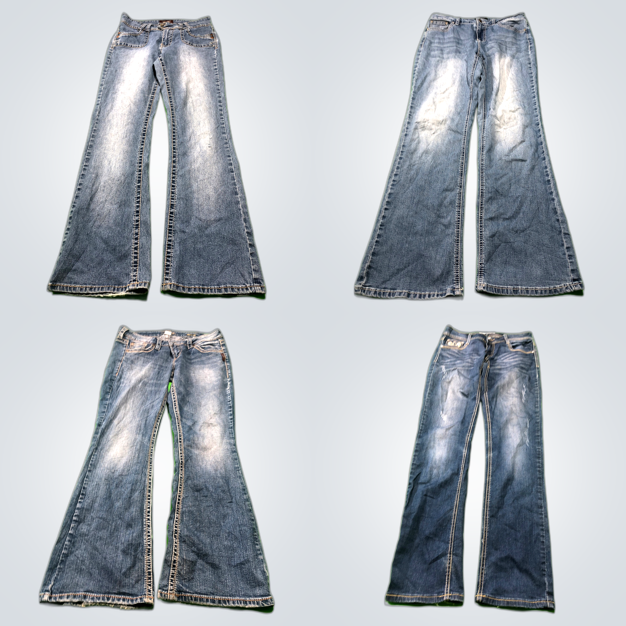 Y2K Fashion Jeans Bundle