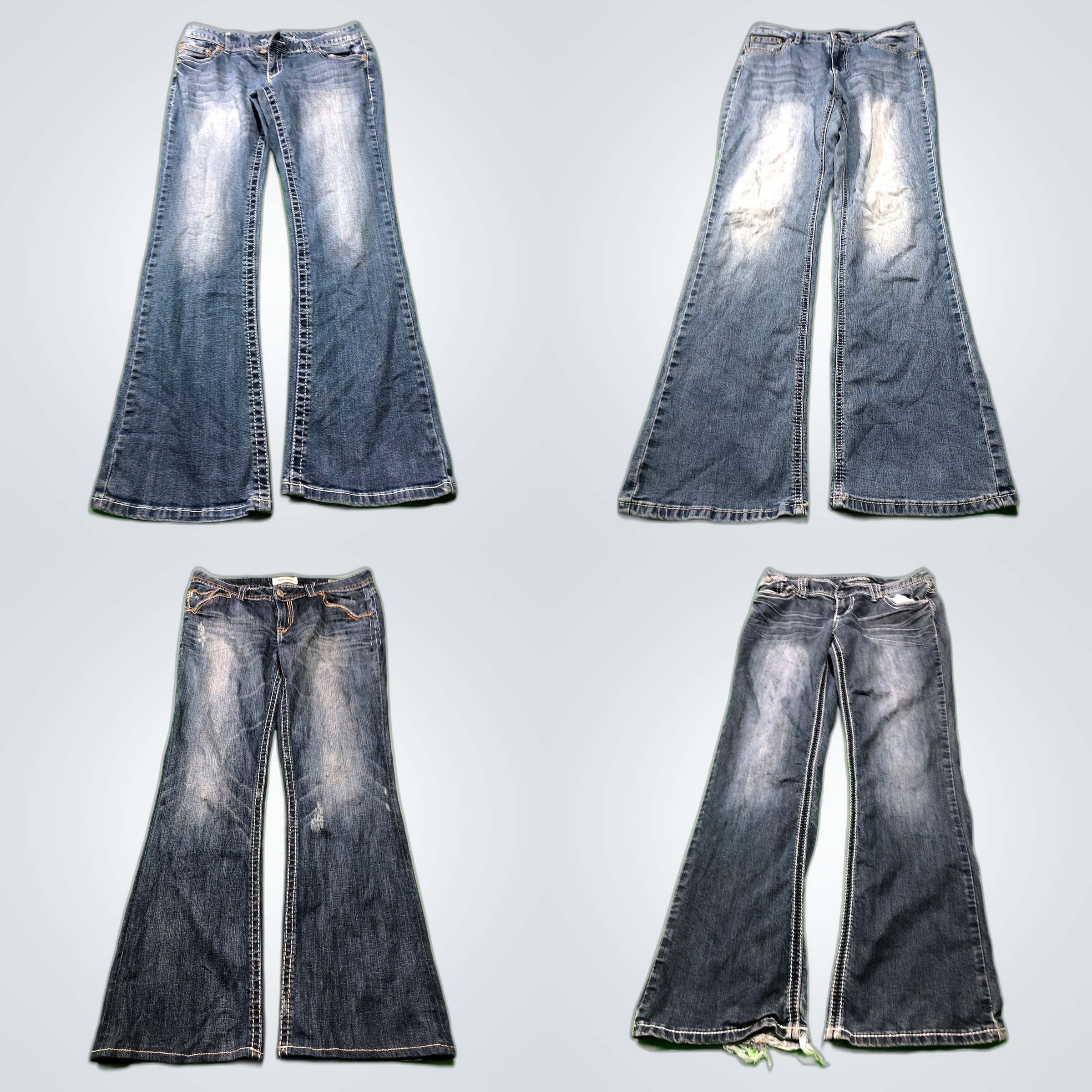 Y2K Flare Bootcut Jeans