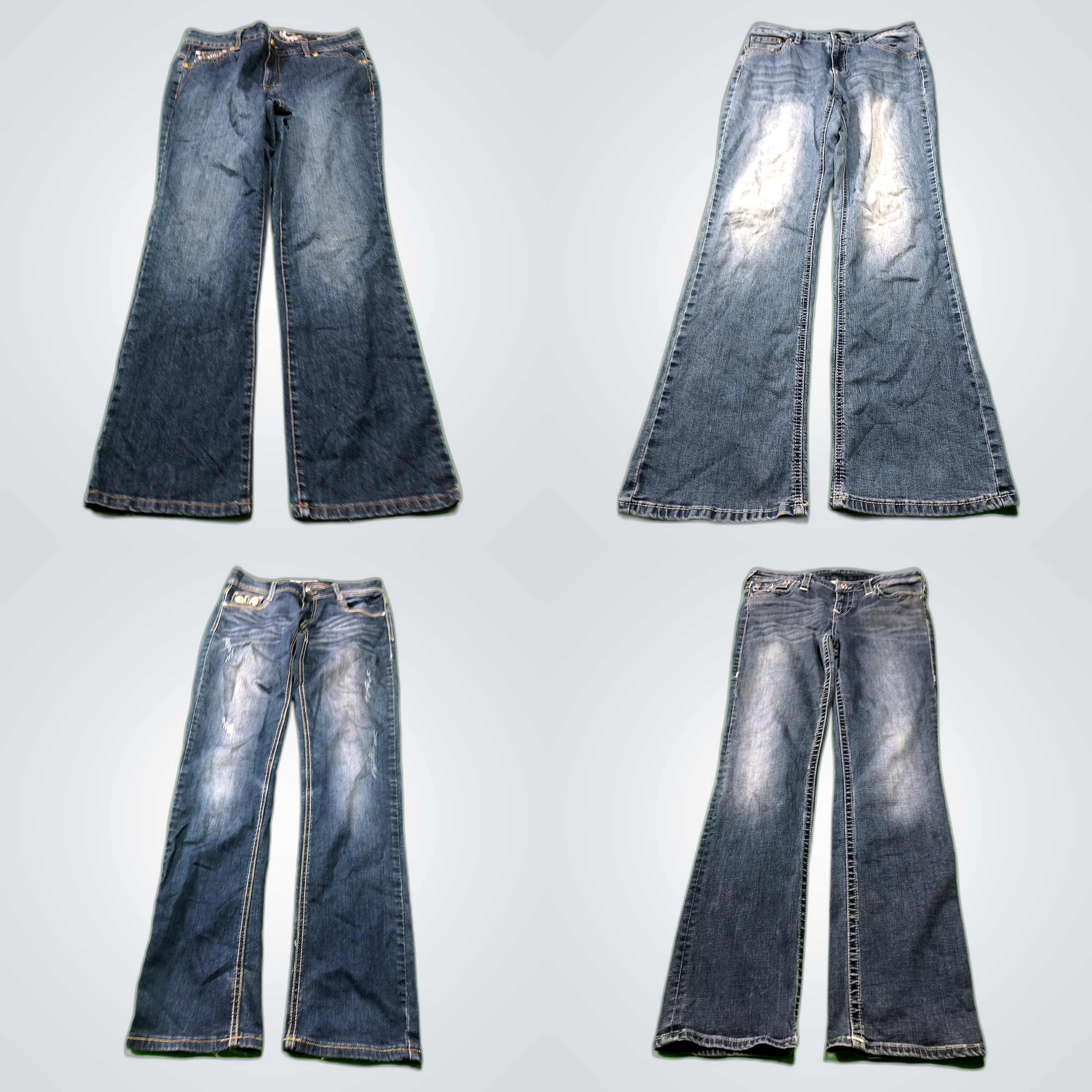 Y2K Fashion Jeans Bundle