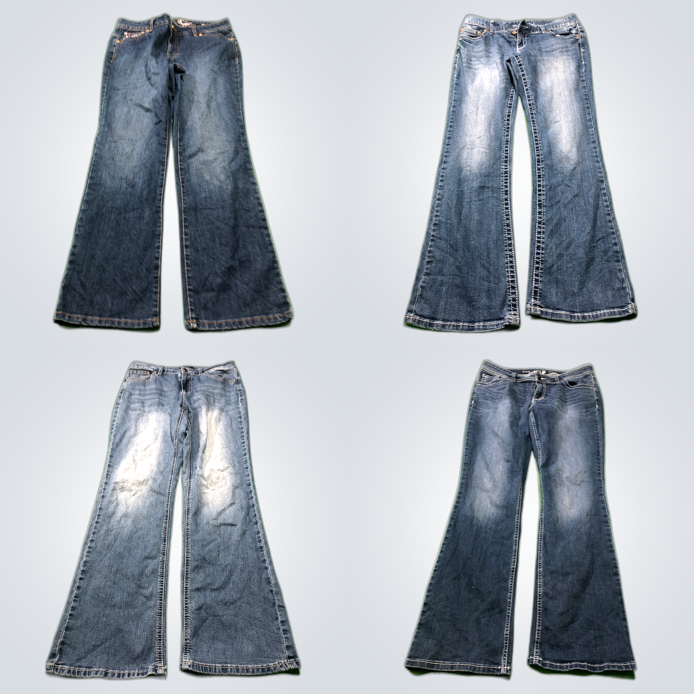 Y2K Flare Bootcut Jeans