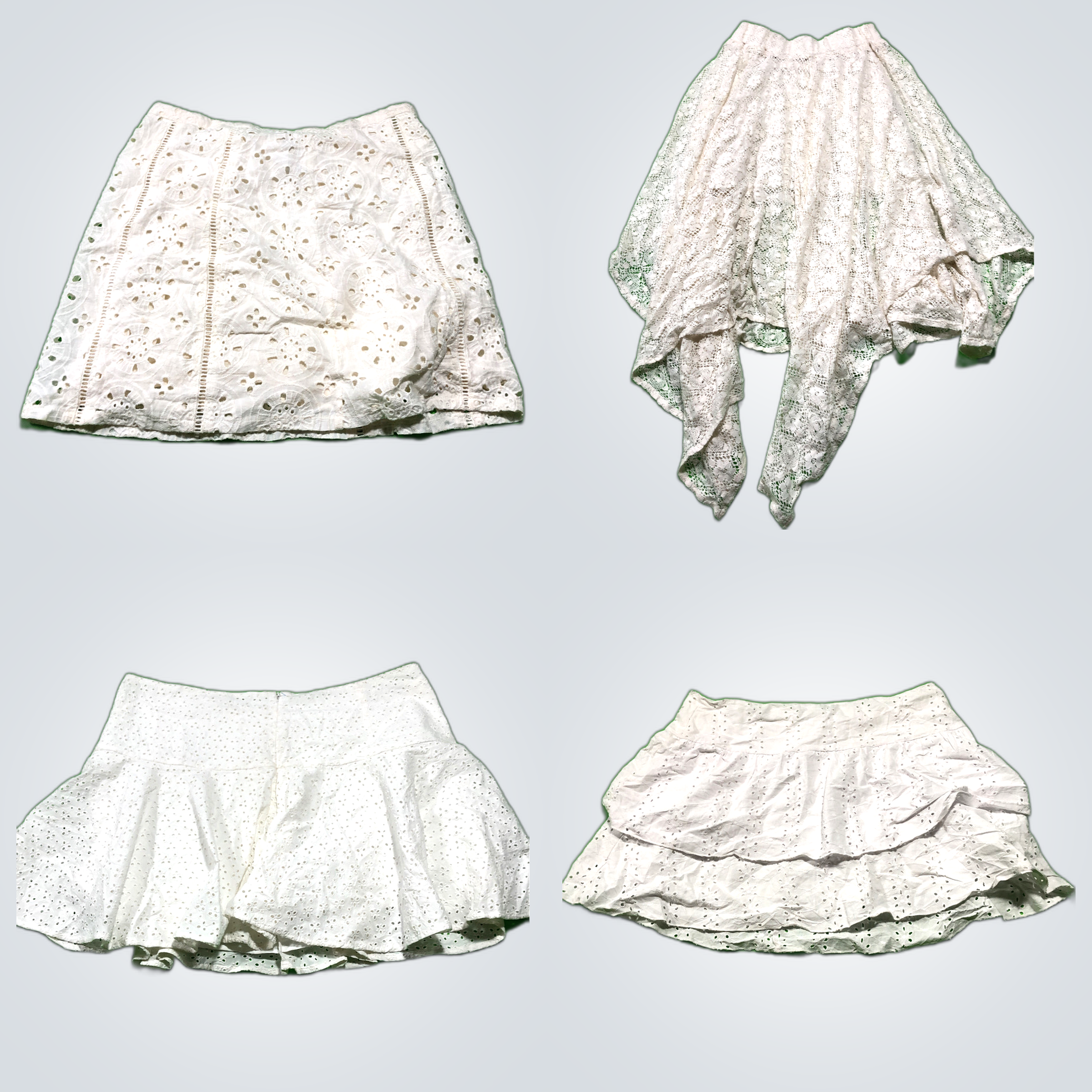 Girly Trendy Skirts Mix - perfect Season Stock
