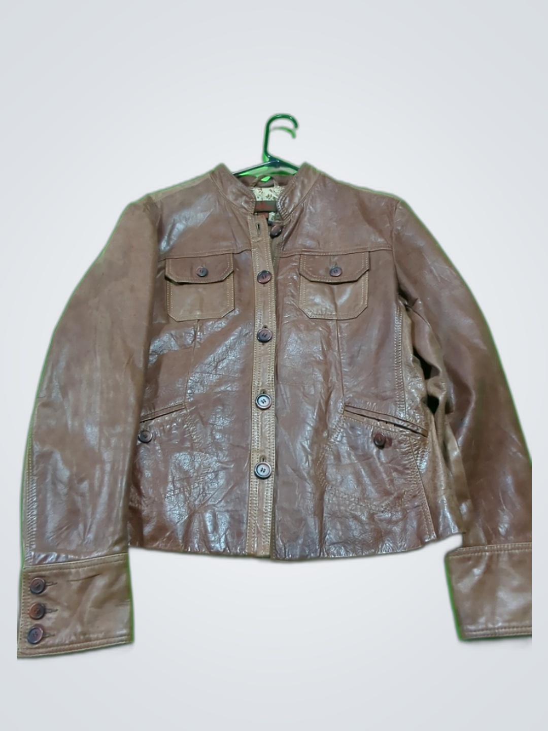 Brown Leather Jacket