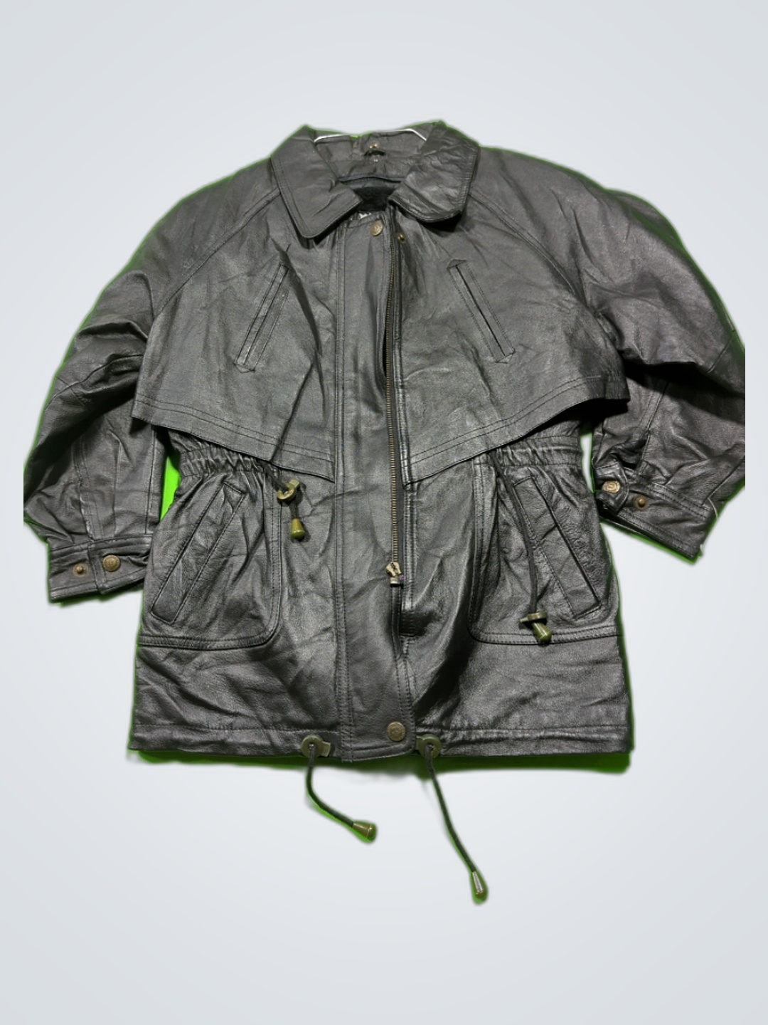 American Leather Black Leather Jacket