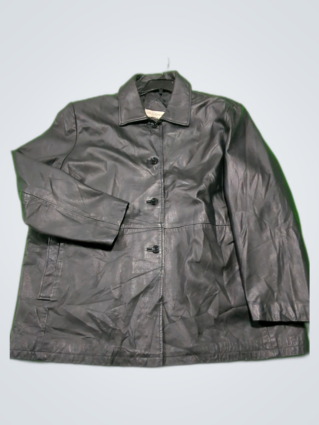 Sequence Leather Jacket