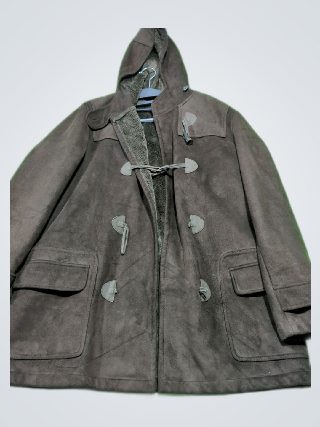 CHAPS Brown Suede Jacket