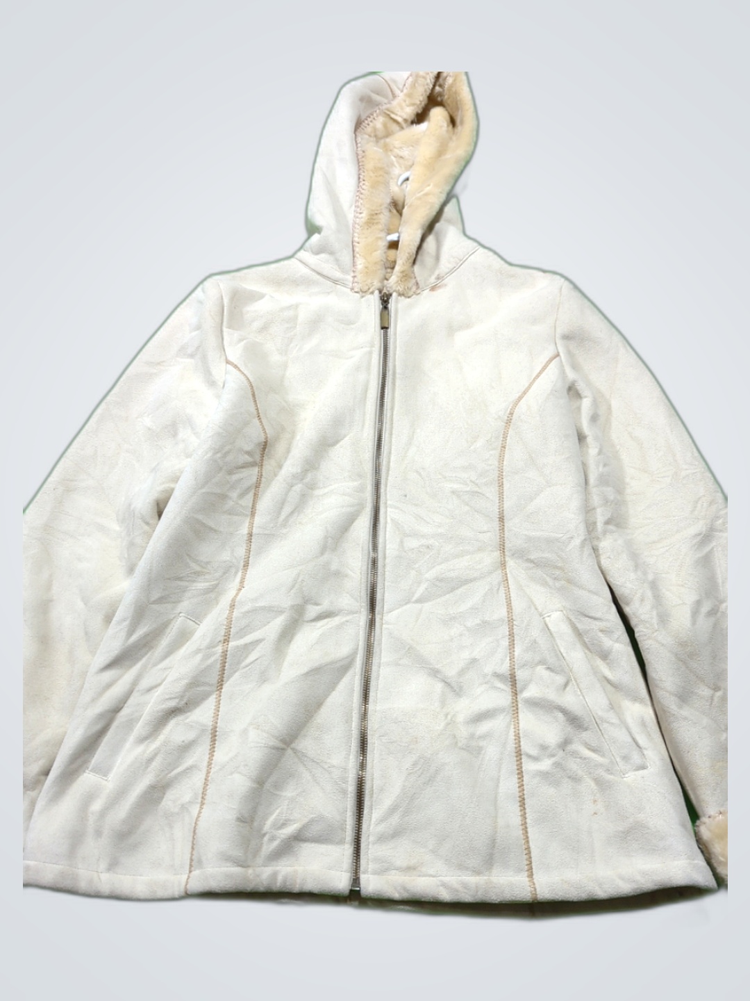 White Hooded Jacket