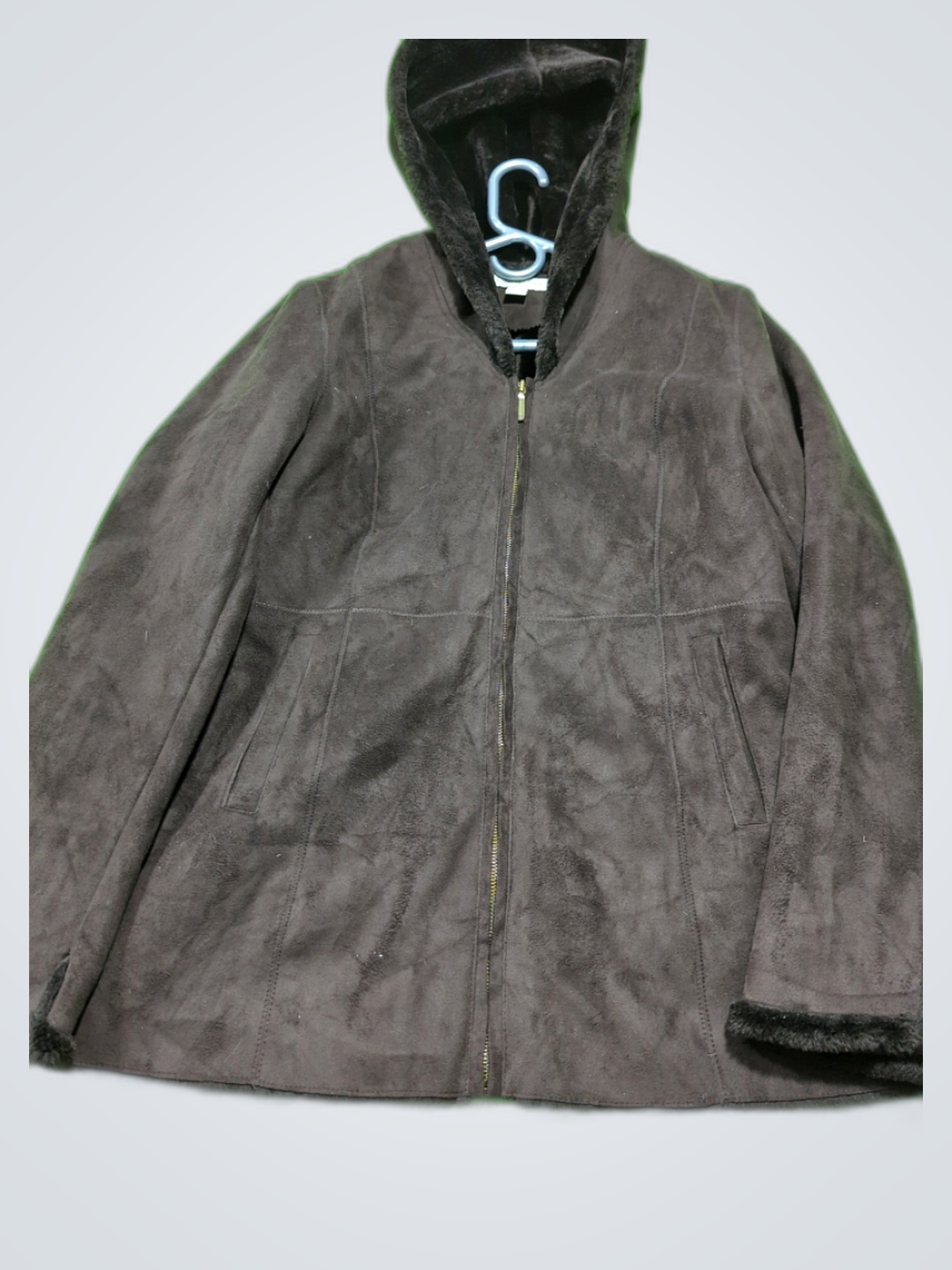 Coldwater Creek Gray Fleece Jacket