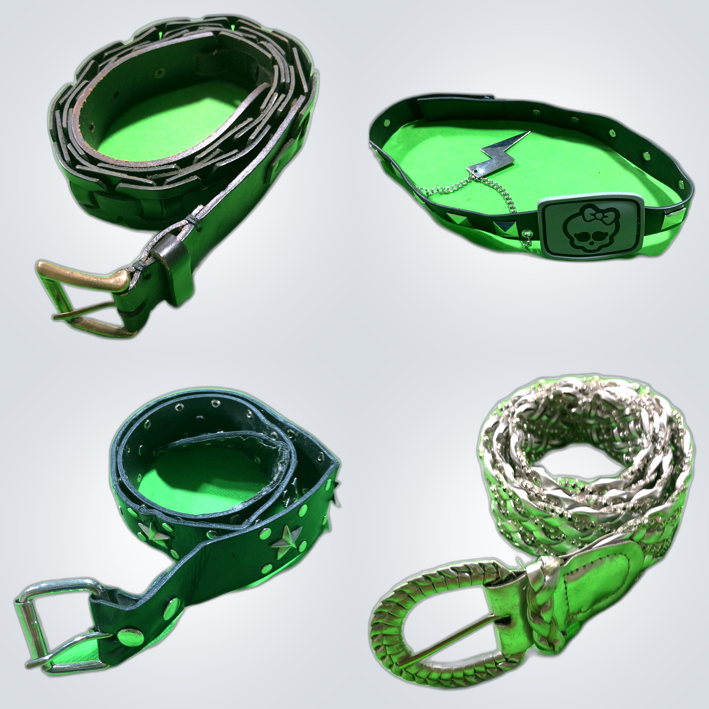 Y2K Fashion Leather Bundle