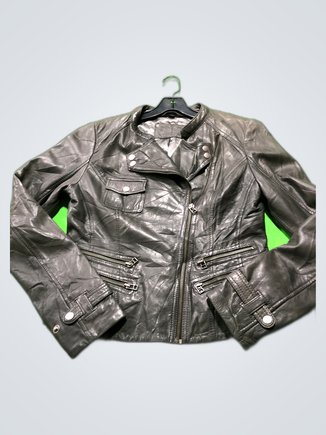Melton Leather Jacket
