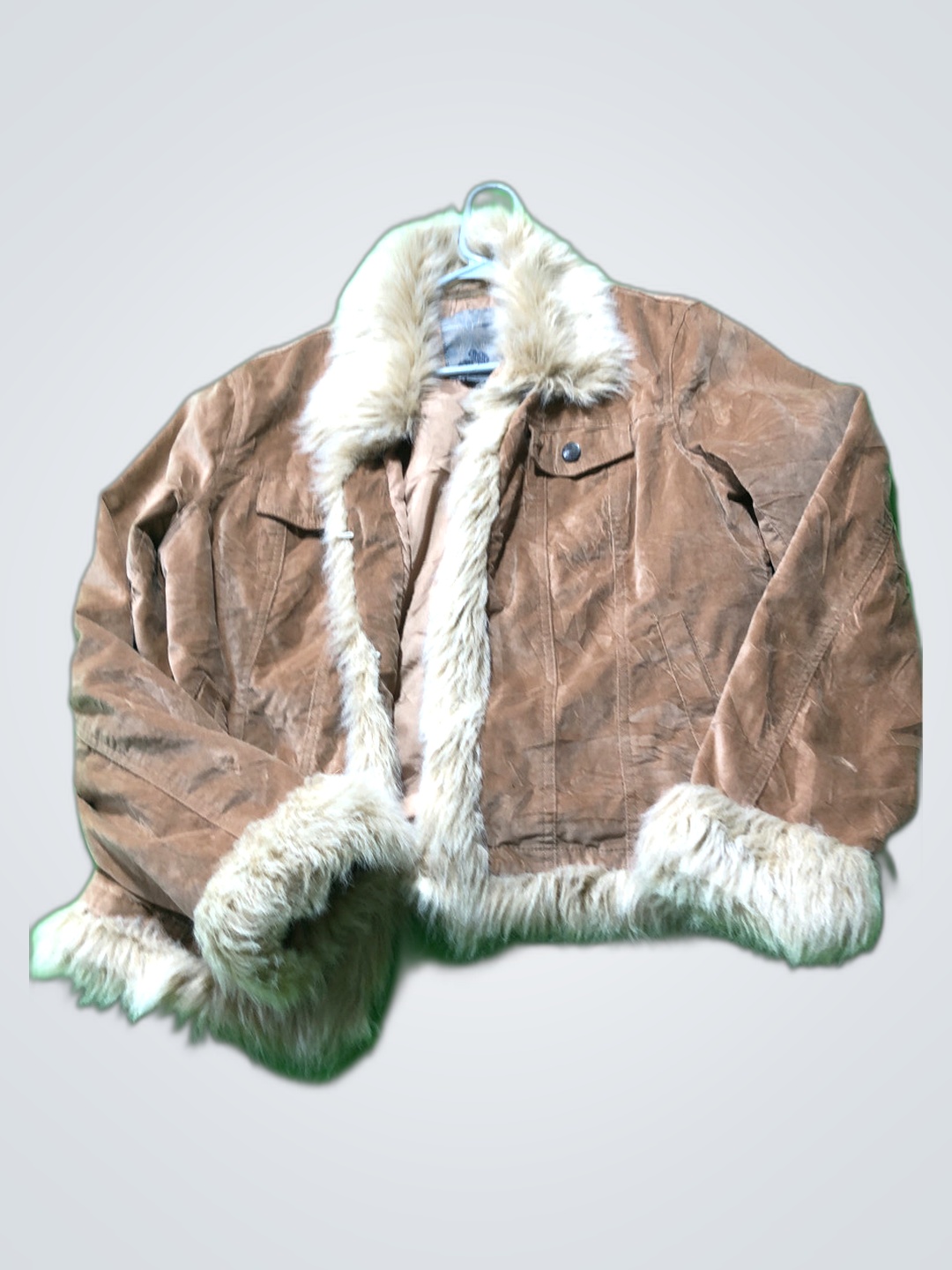 Brown Fur-Lined Jacket