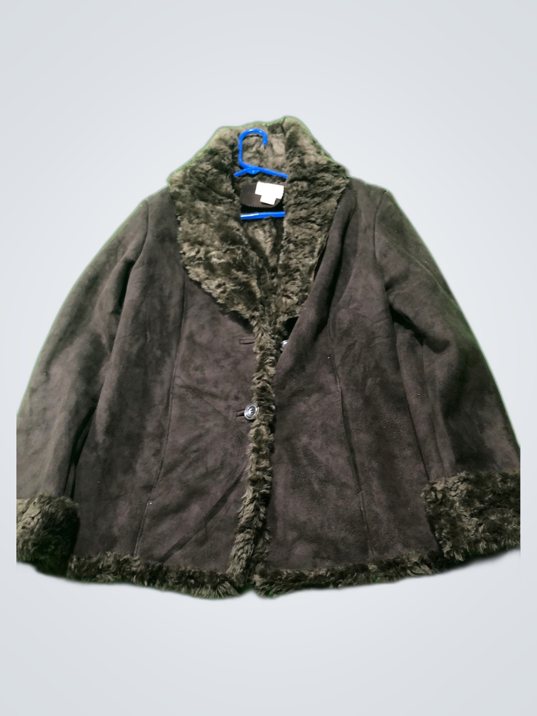 St. John's Bay Fur-Lined Coat