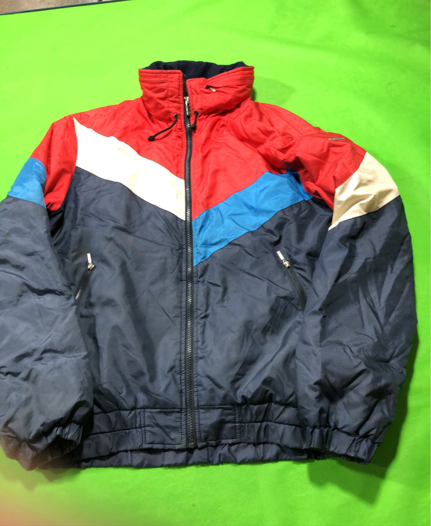 Descente Color-Blocked Windbreaker Jacket