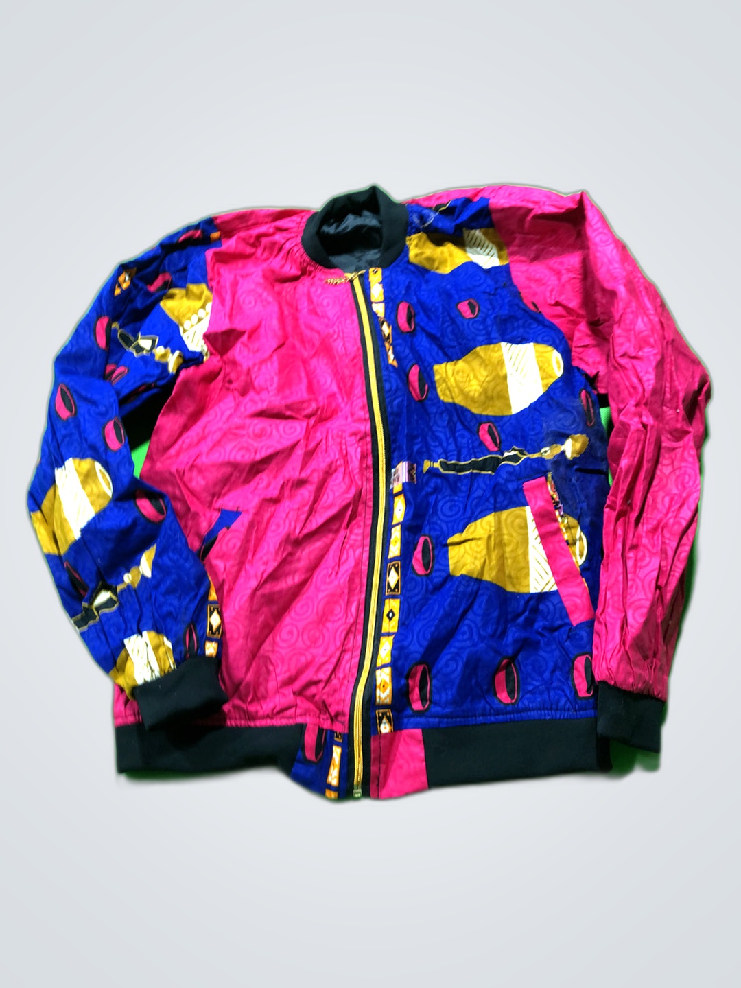 Multicolor Bomber Jacket