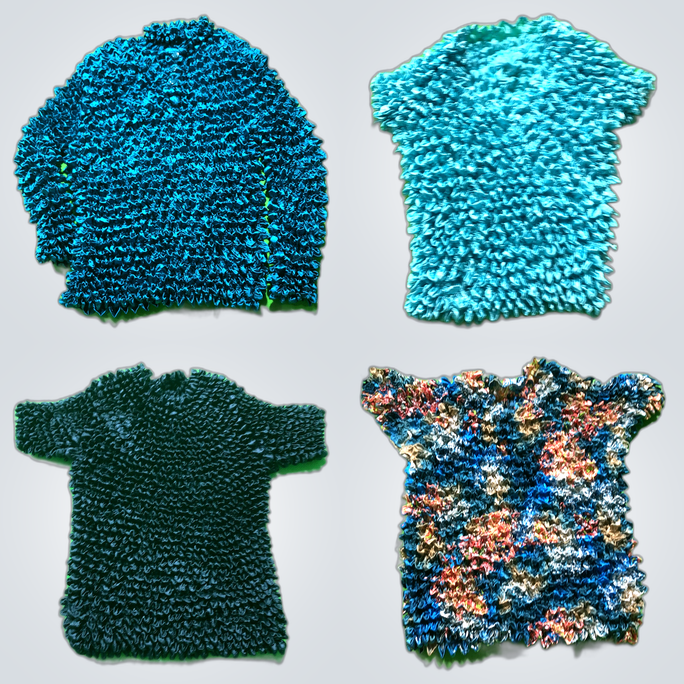 Y2k colourful shirts