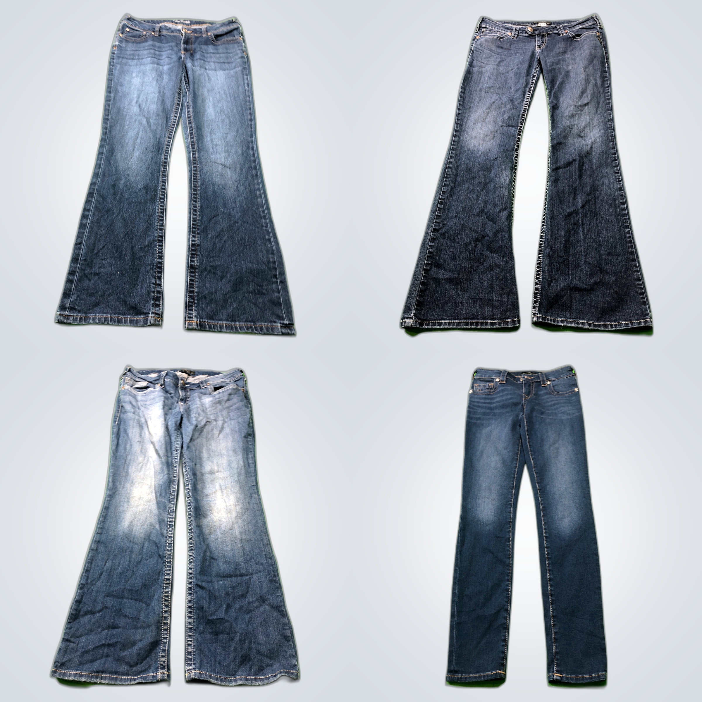 Y2k flared jeans