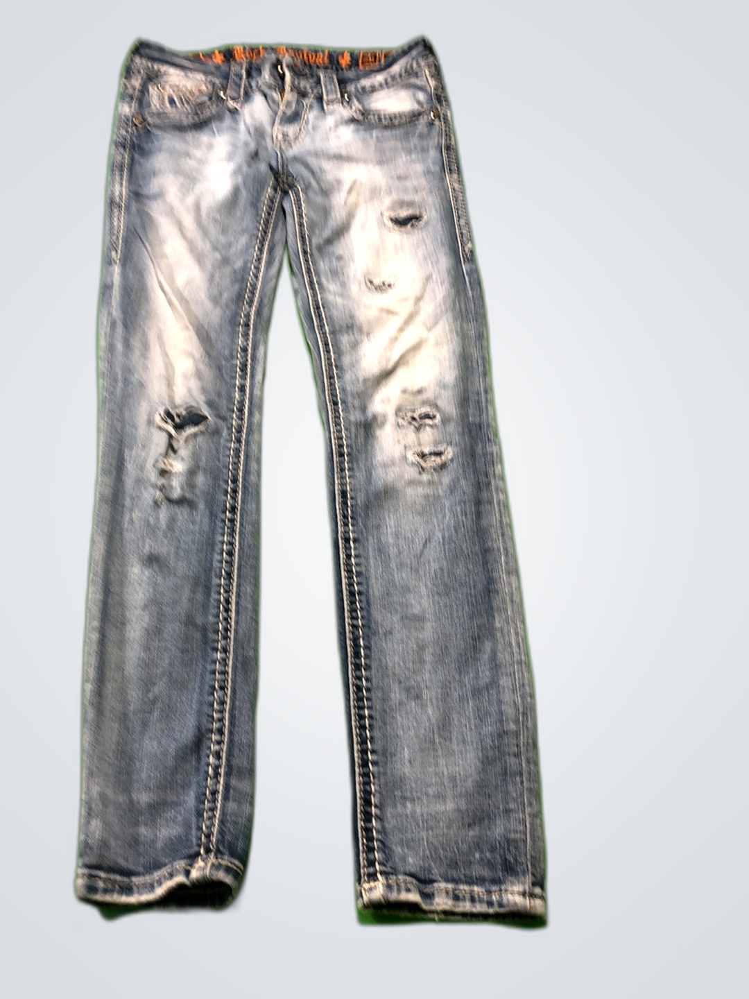 Rock & Republic Distressed Skinny Jeans