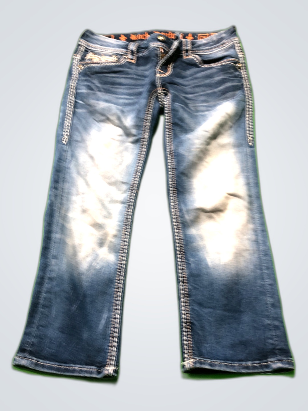 Rock Revival Distressed Skinny Jeans