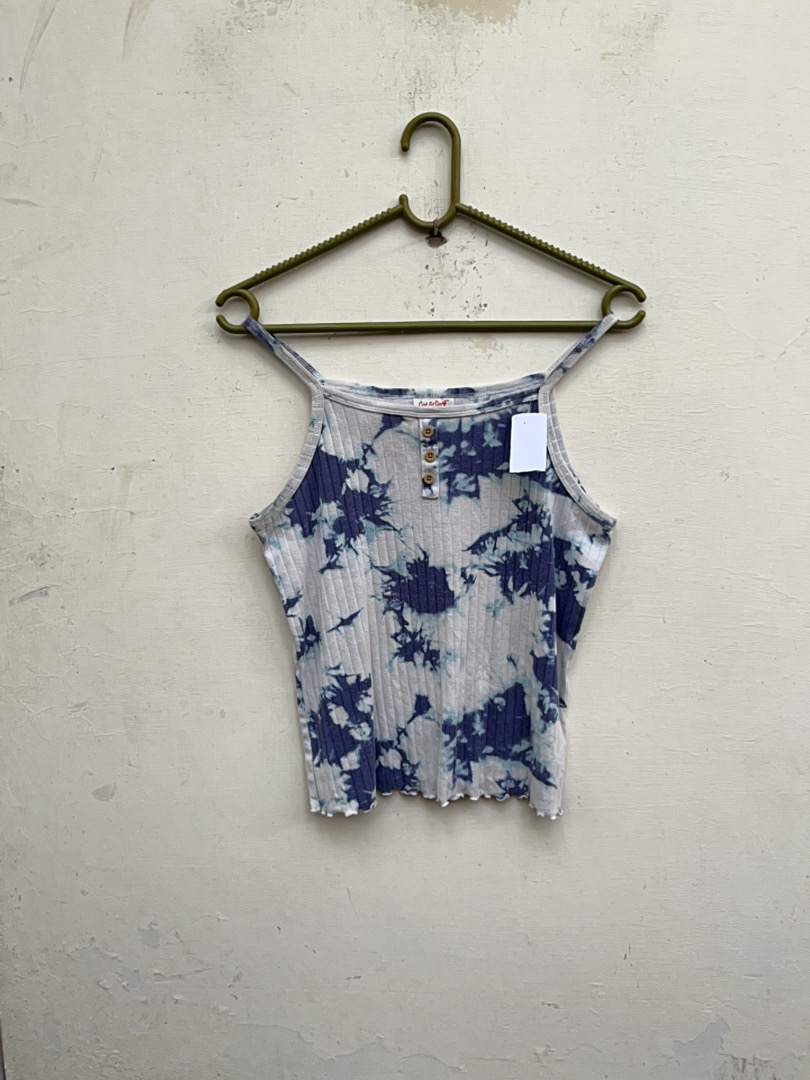 Ensemble Camisole Coupage et Coloration 10 Pc Haut..