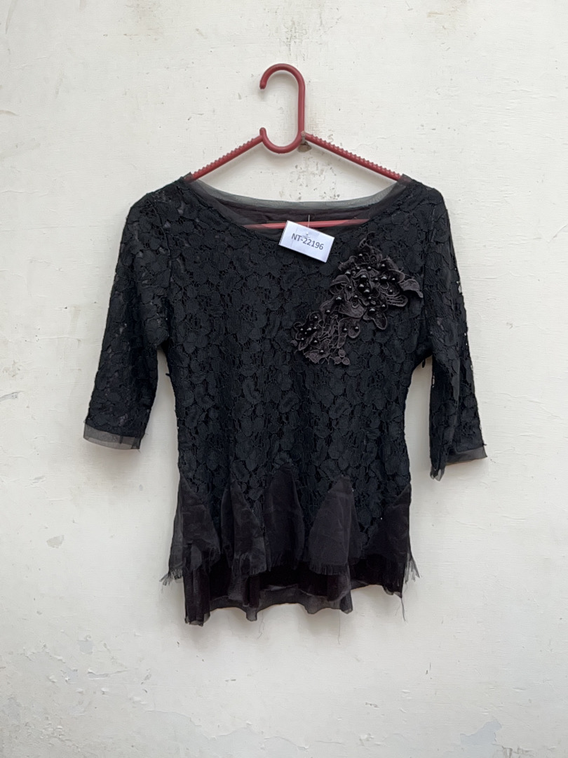 Bundle di Top in Pizzo 8 Pezzi Assortimento di Blu..