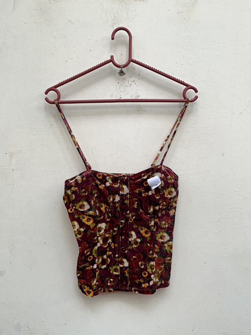 Floral Corset Top