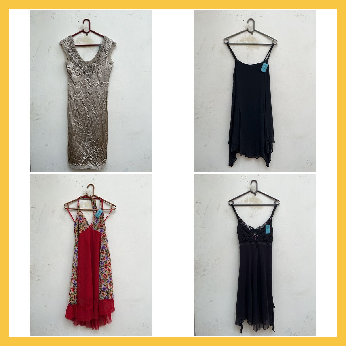 Dress Bundle 7 Pc Women's Party Mini Slip Dresses ..