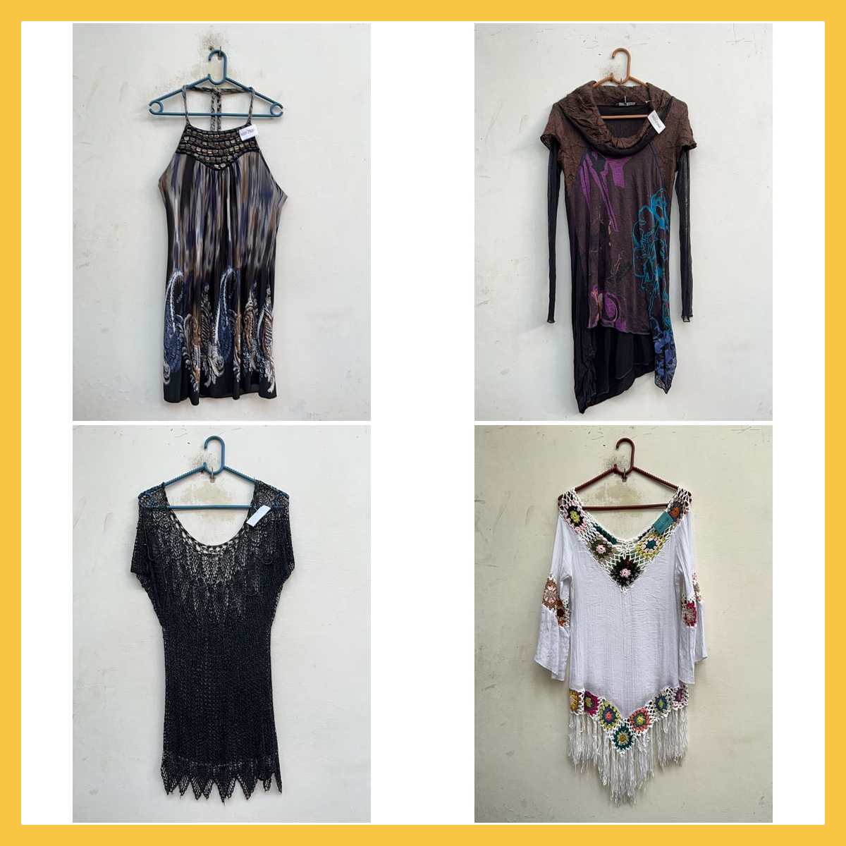 Blouse Bundle : Zara, hauts imprimés et transparen..