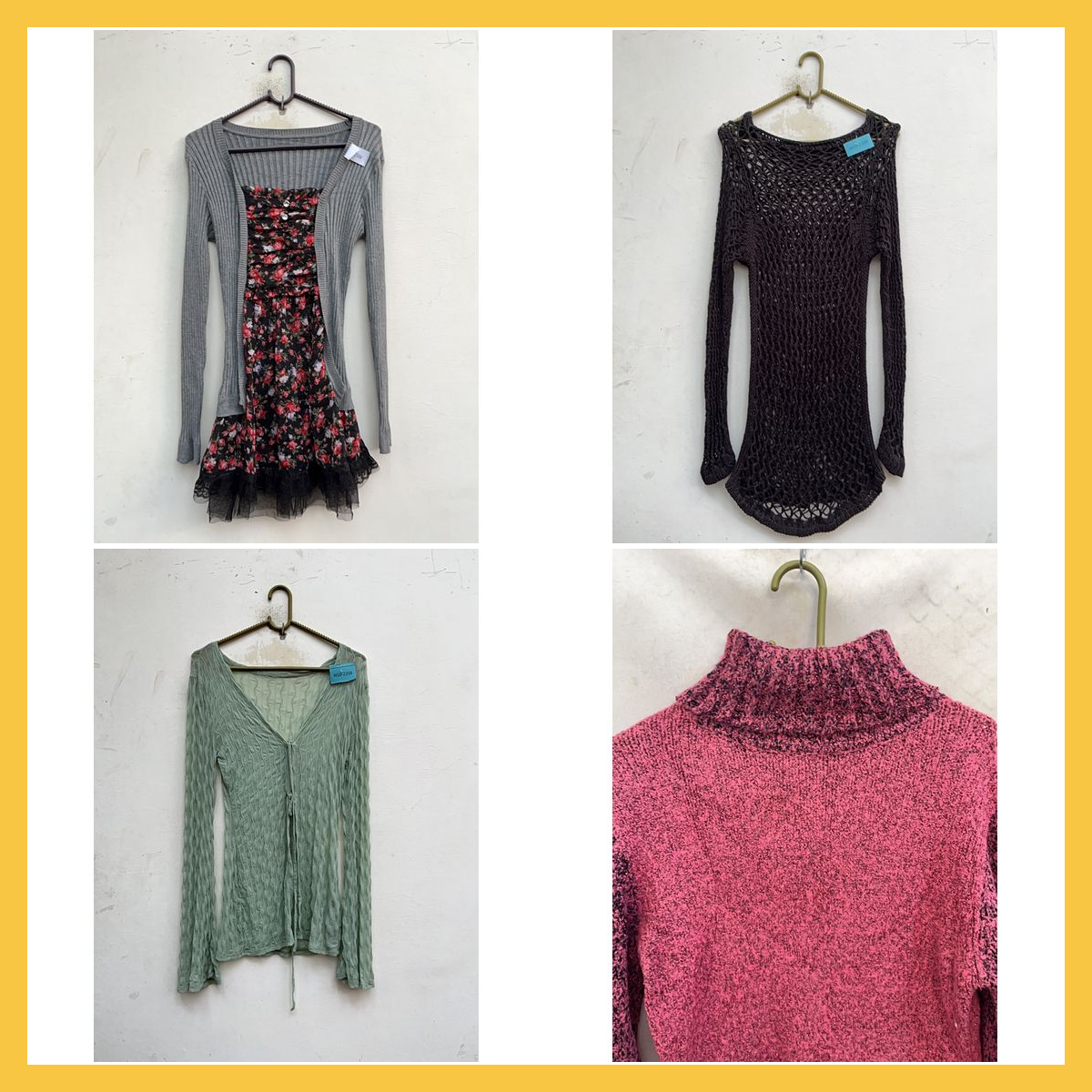 Knitwear Bundle: 7pcs Unbranded Cardigans & Sweate..