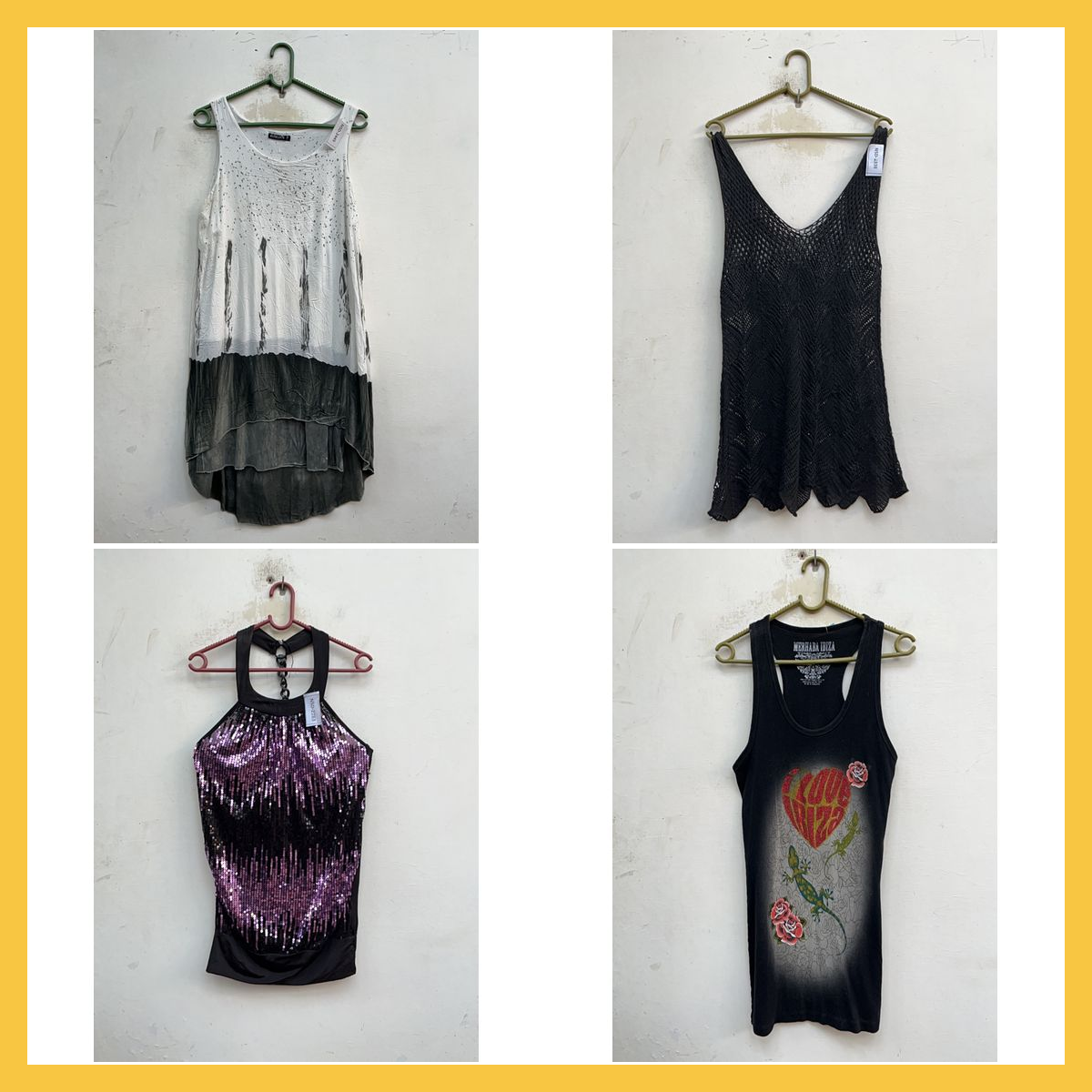 Designer Tank Top Bundle Zara Ted Baker G-Star Raw..