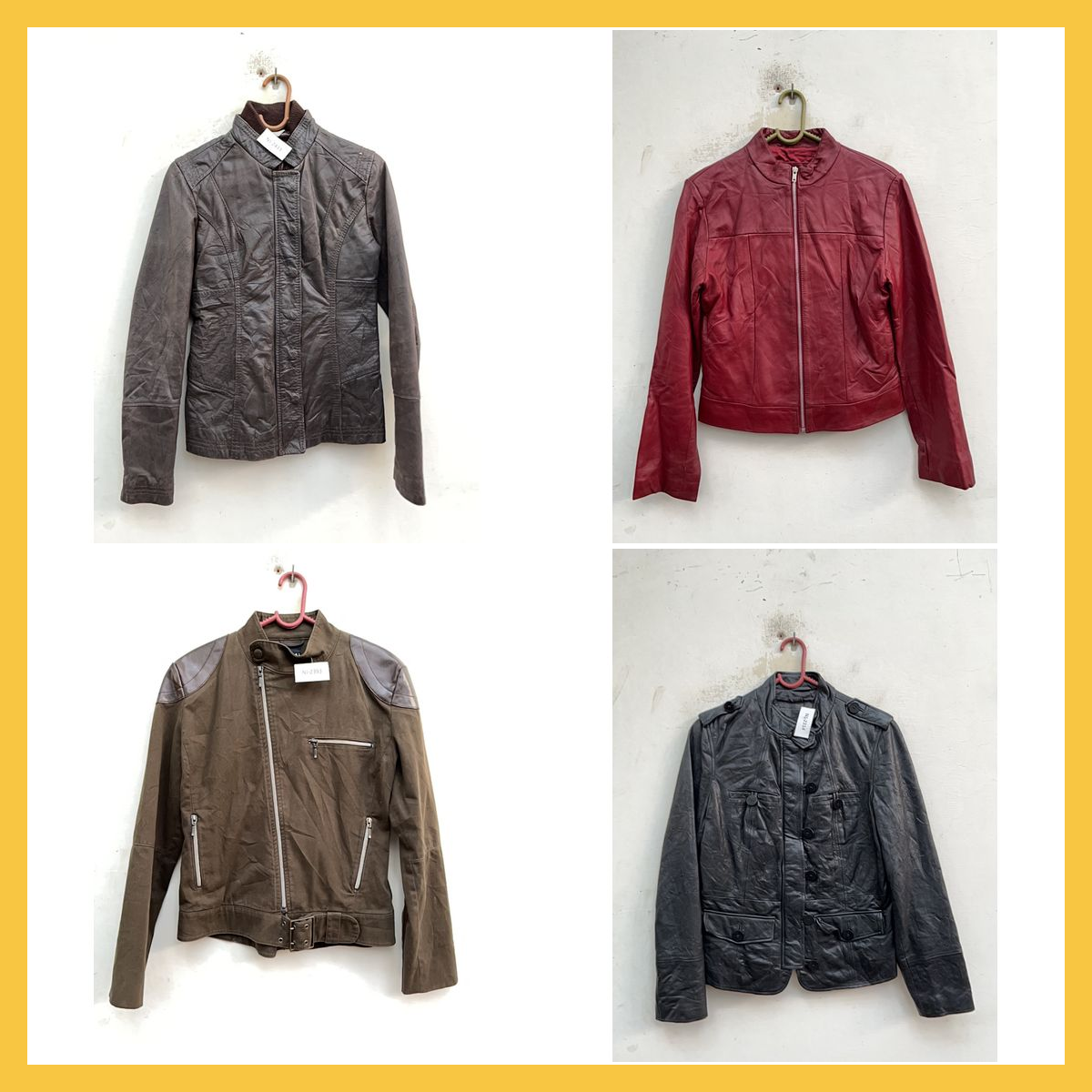 Pacchetto Giacca di Pelle - Zara, GANT, Danier, Sc..