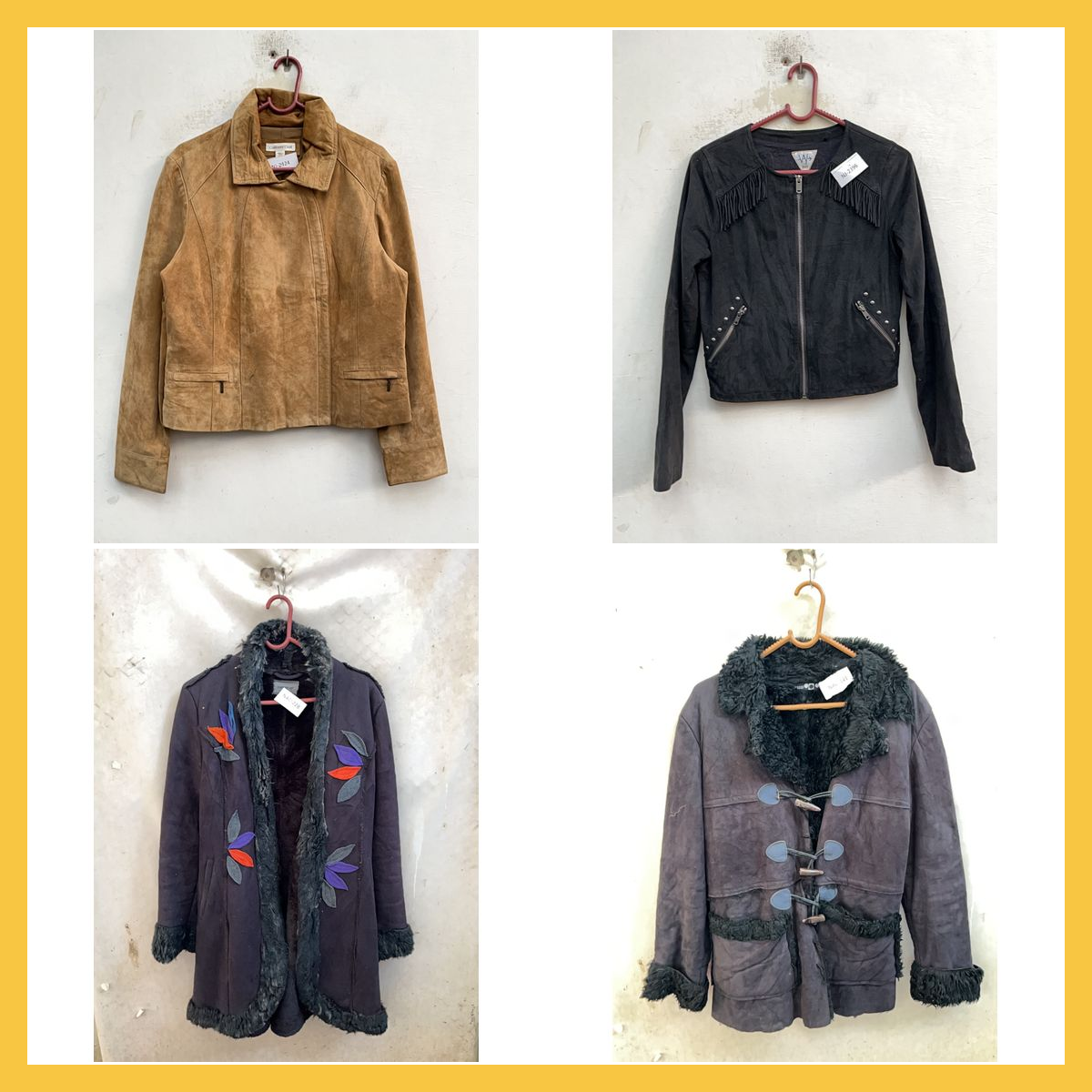 Conjunto de Jaqueta Suede - GAP, ASOS, Mango, Dies..