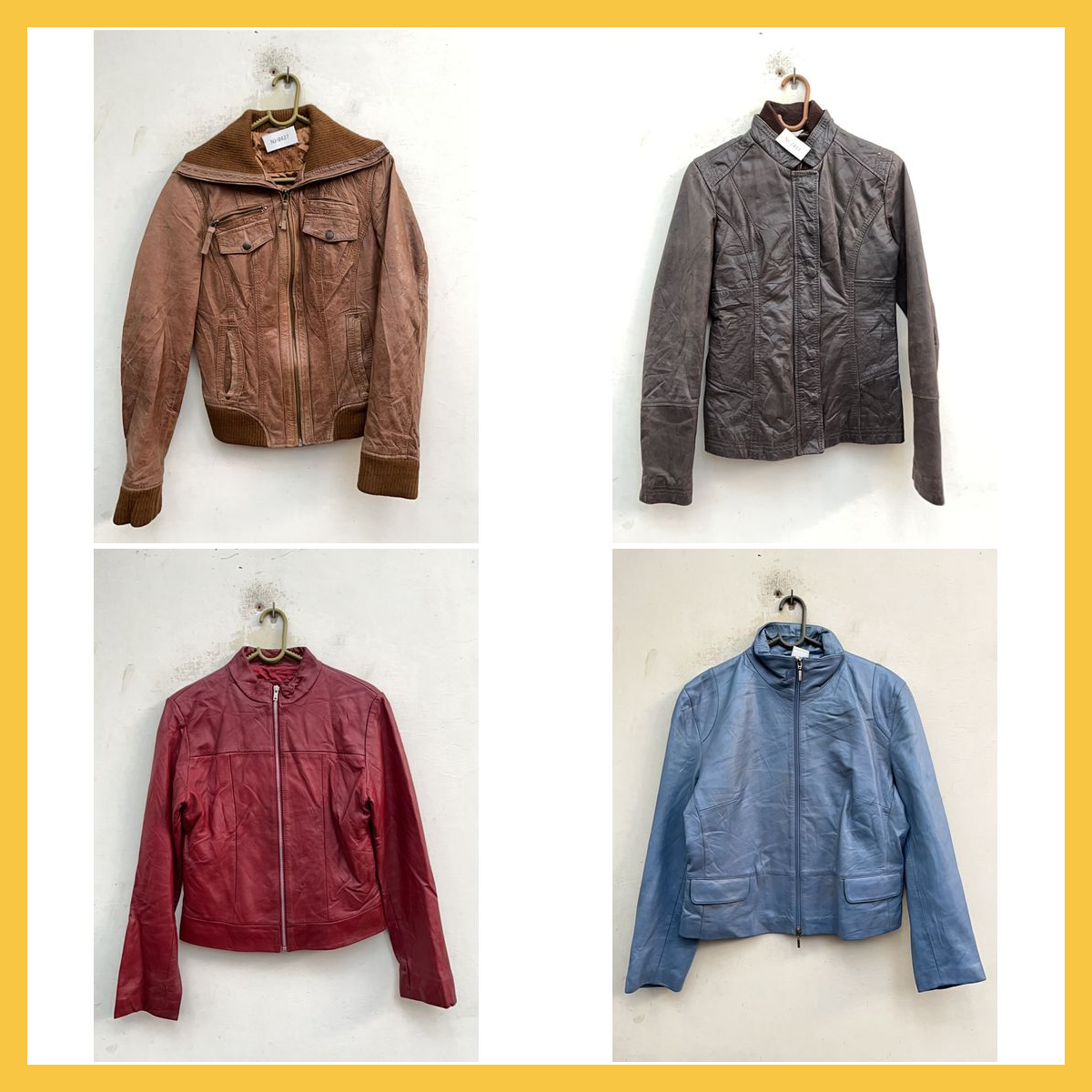 Leather Jacket Bundle 7pcs Unbranded Leather Jacke..