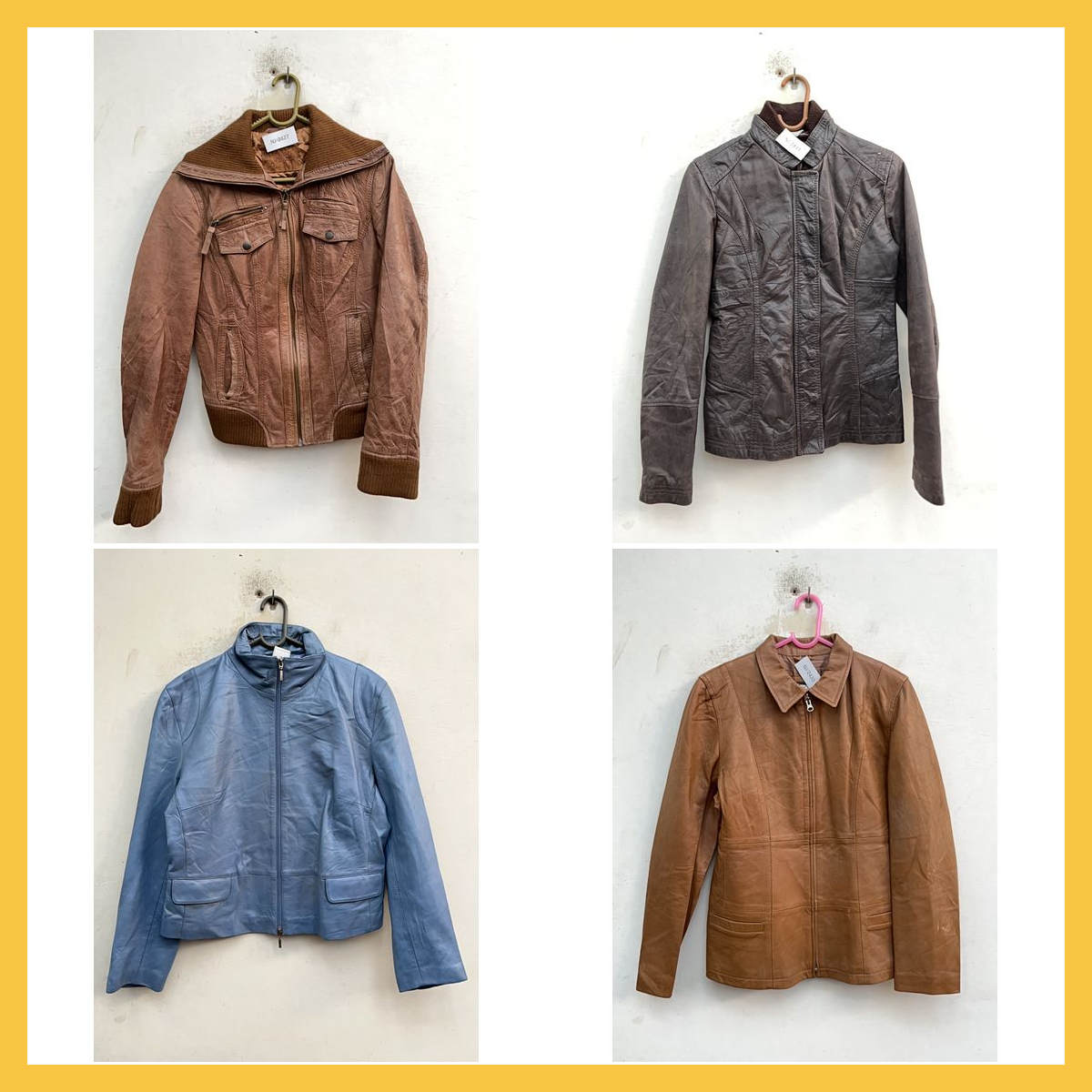 Leather Jacket Bundle - NAKD, Mango, Carhartt, Sch..