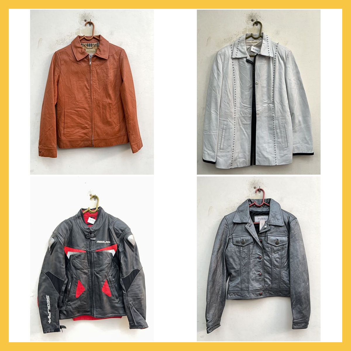 Leather Jacket Bundle - Burberry, Segura, Zara & M..