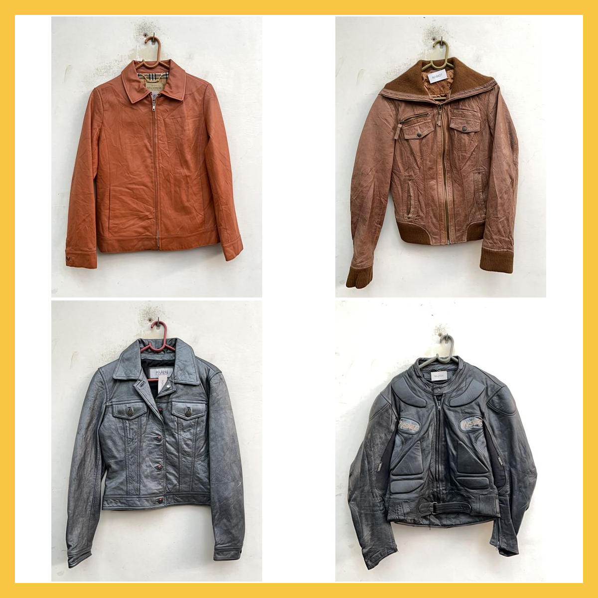 Leather Jacket Bundle - Burberry, Zara, GANT & Mor..